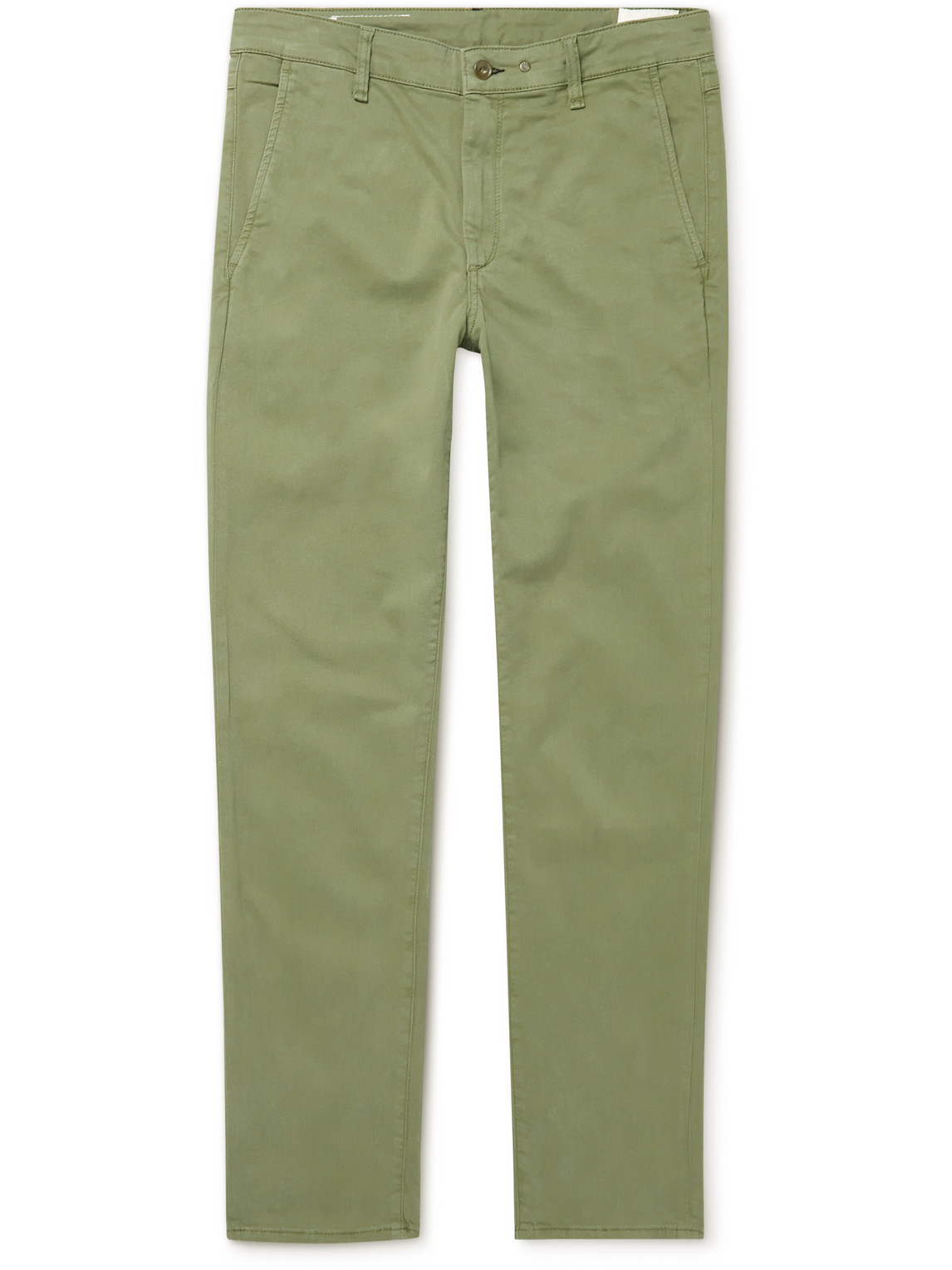 Fit 2 Slim-Fit Garment-Dyed Stretch-Cotton Twill Chinos