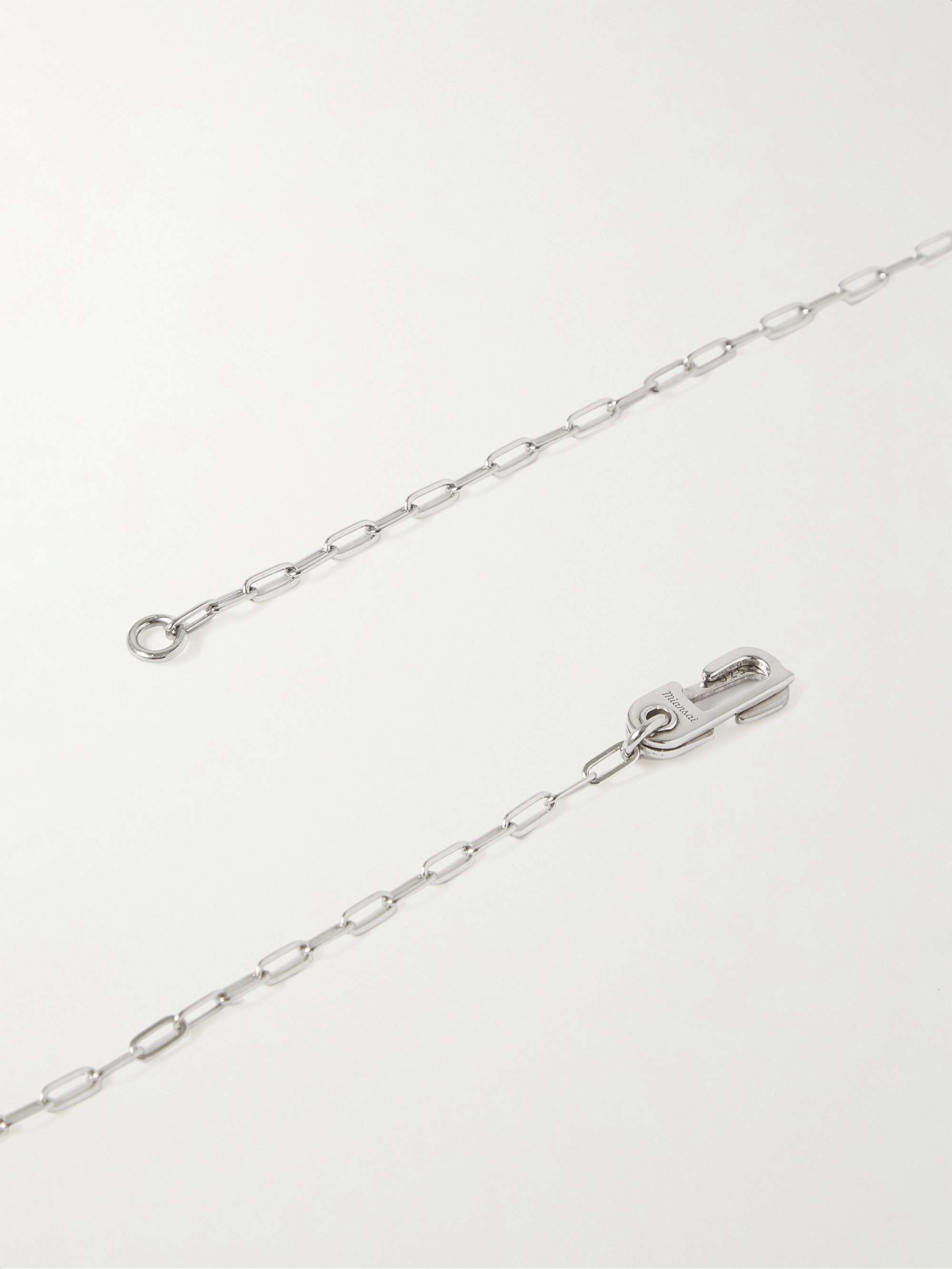 MIANSAI Volt Link Sterling Silver Chain Necklace