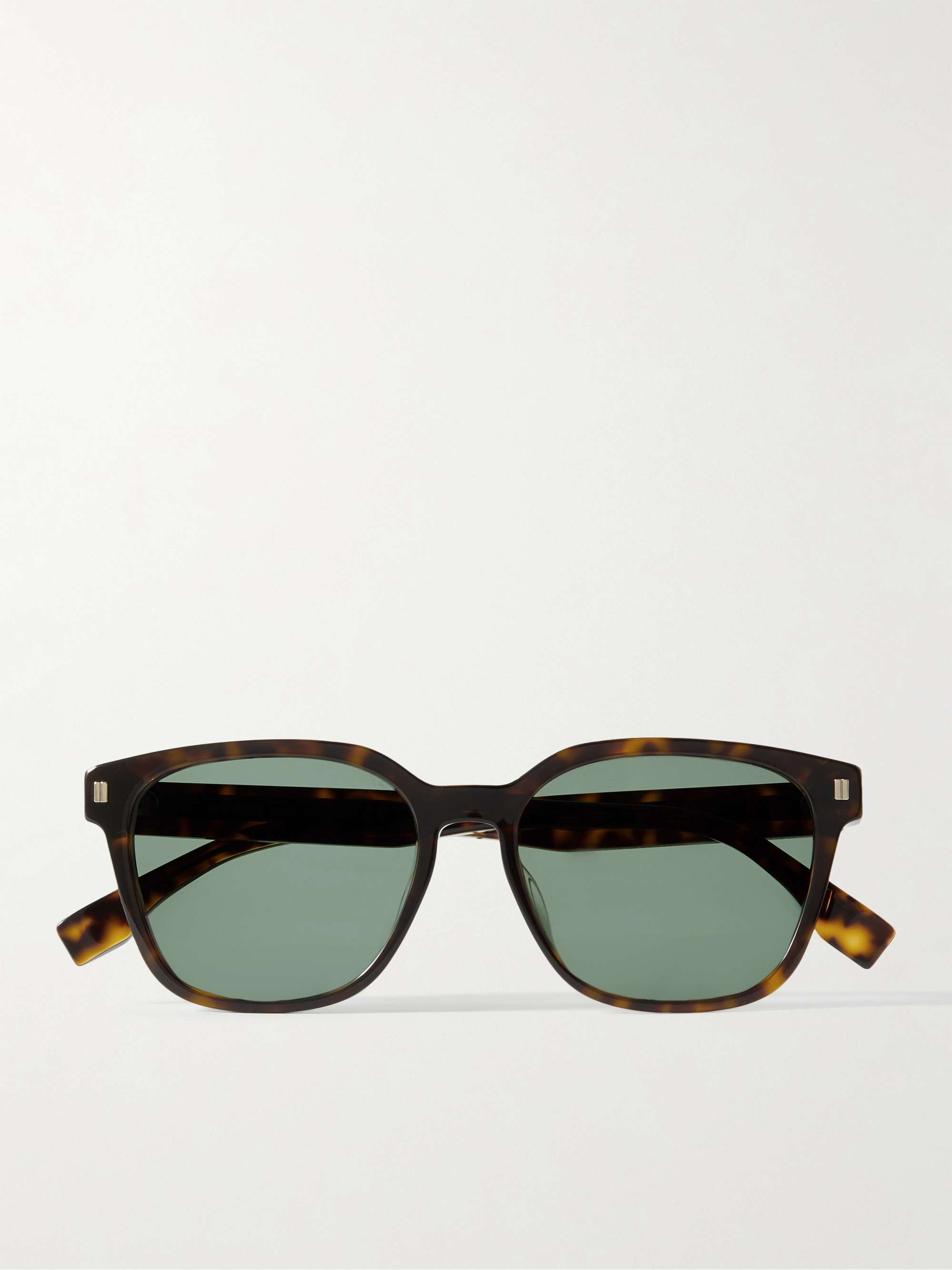 FENDI D-Frame Tortoiseshell Acetate Sunglasses
