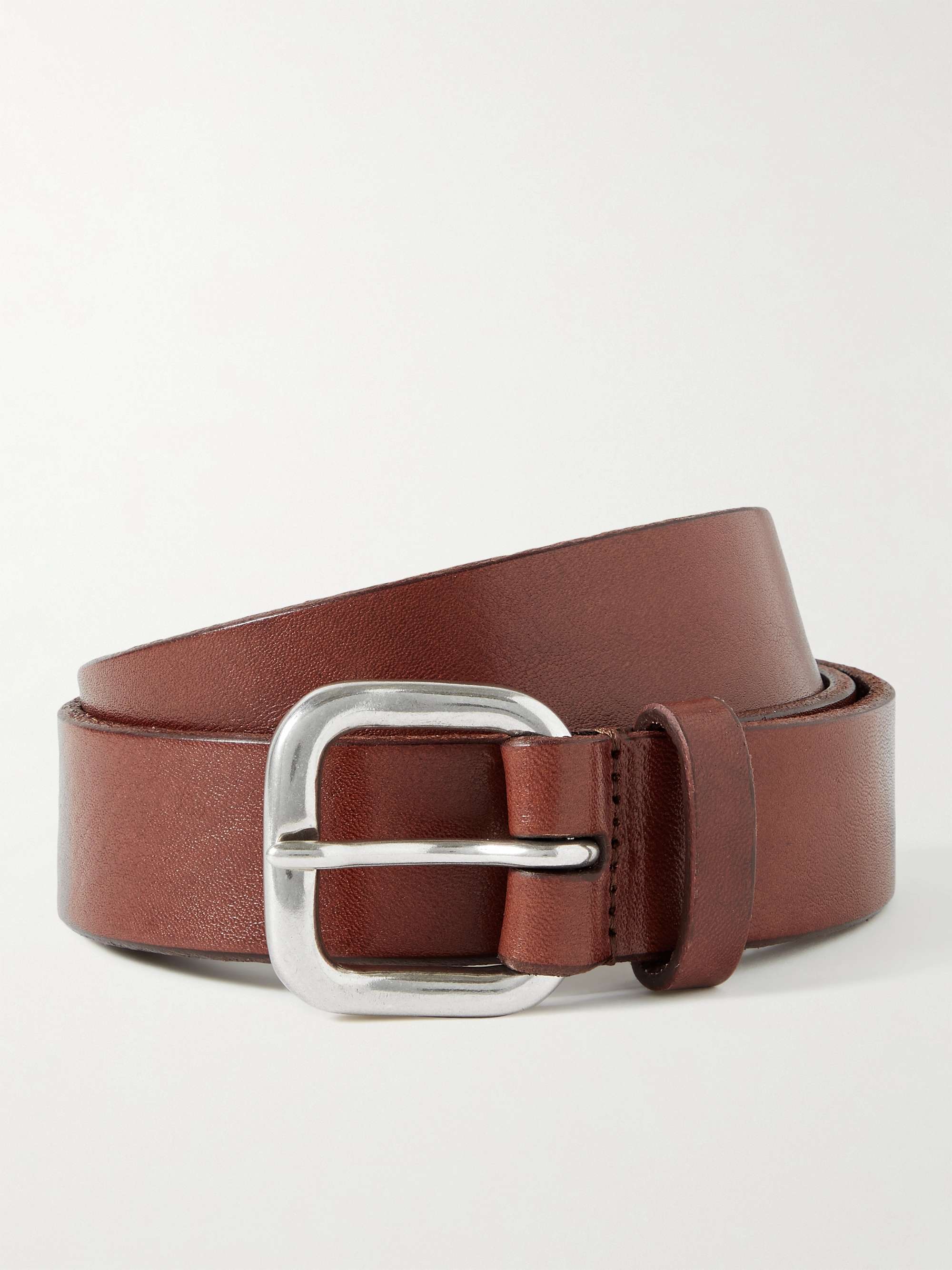 ANDERSON'S 3cm Leather Belt