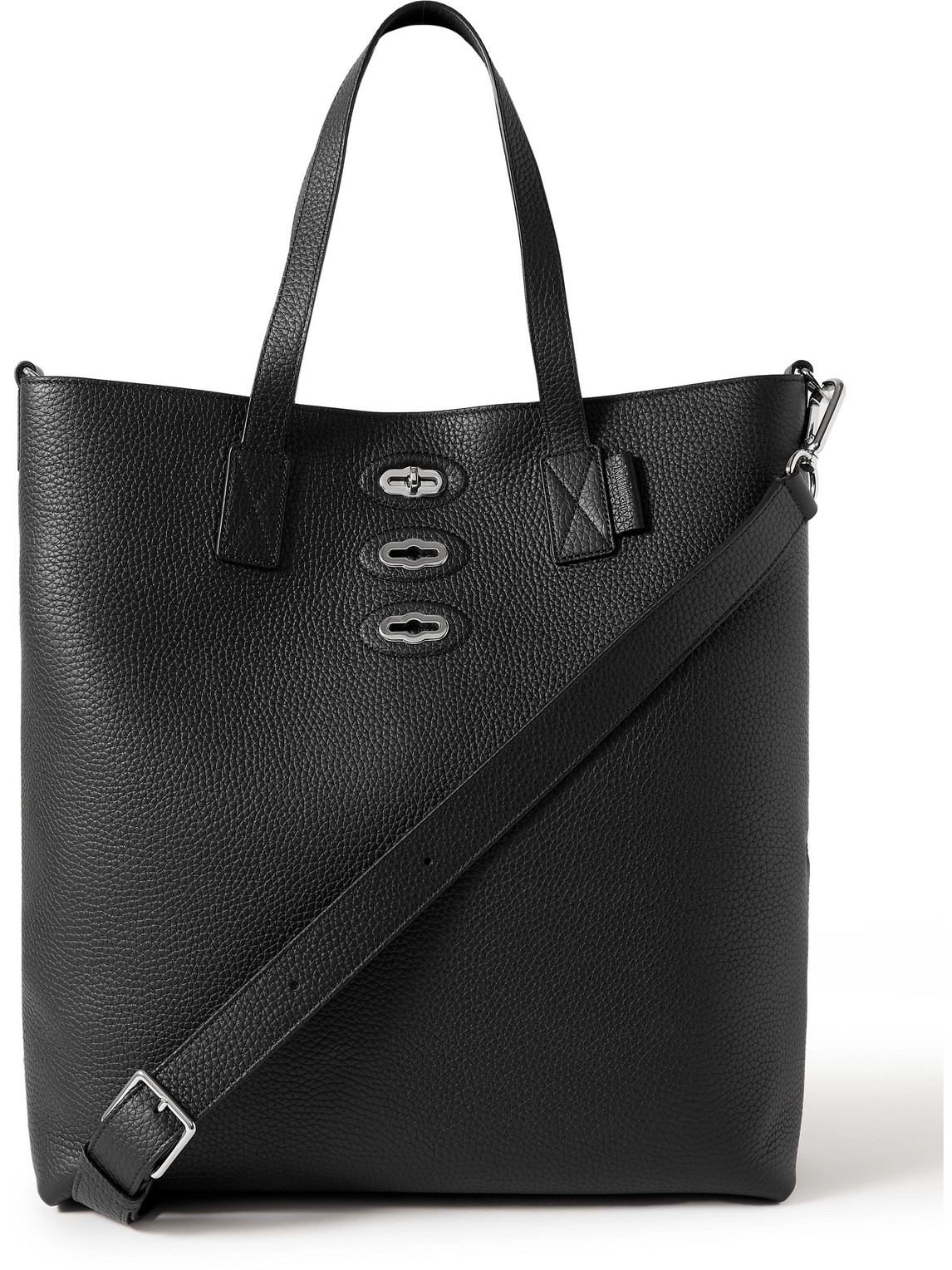 Mulberry Bryn Full-grain Leather Tote Bag In Black | ModeSens