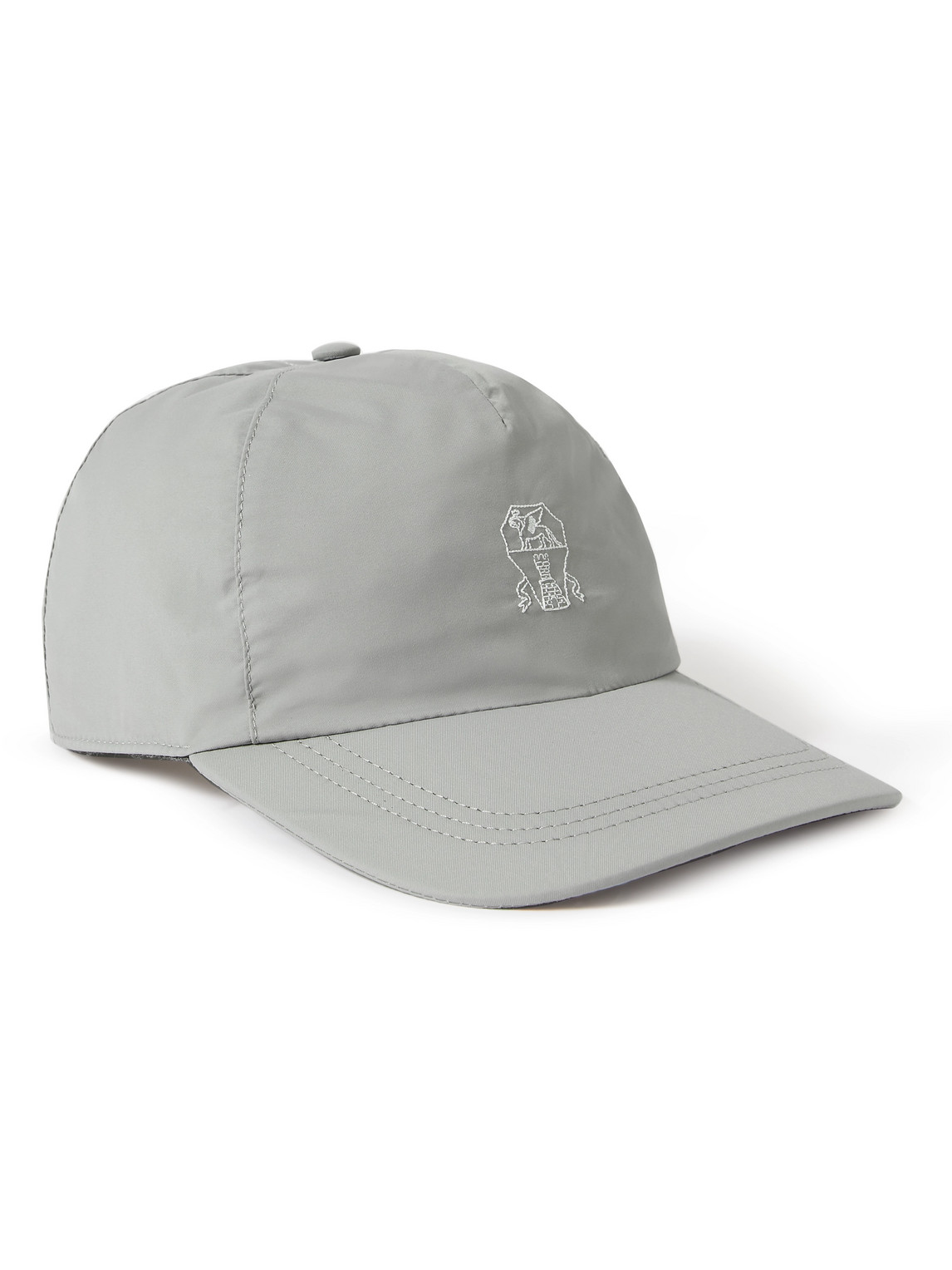 Logo-Embroidered Shell Cap