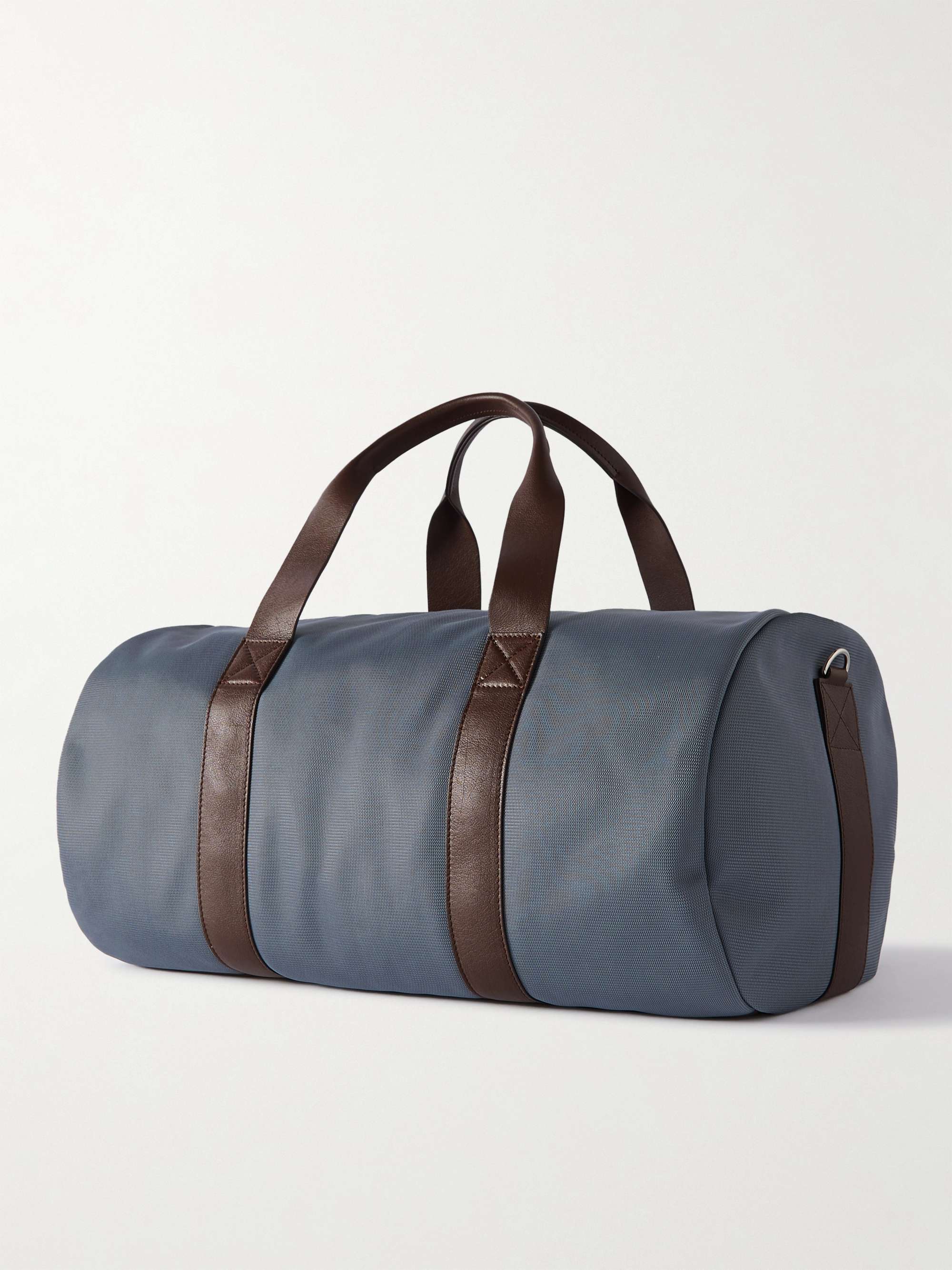 BRUNELLO CUCINELLI Leather-Trimmed Nylon Holdall