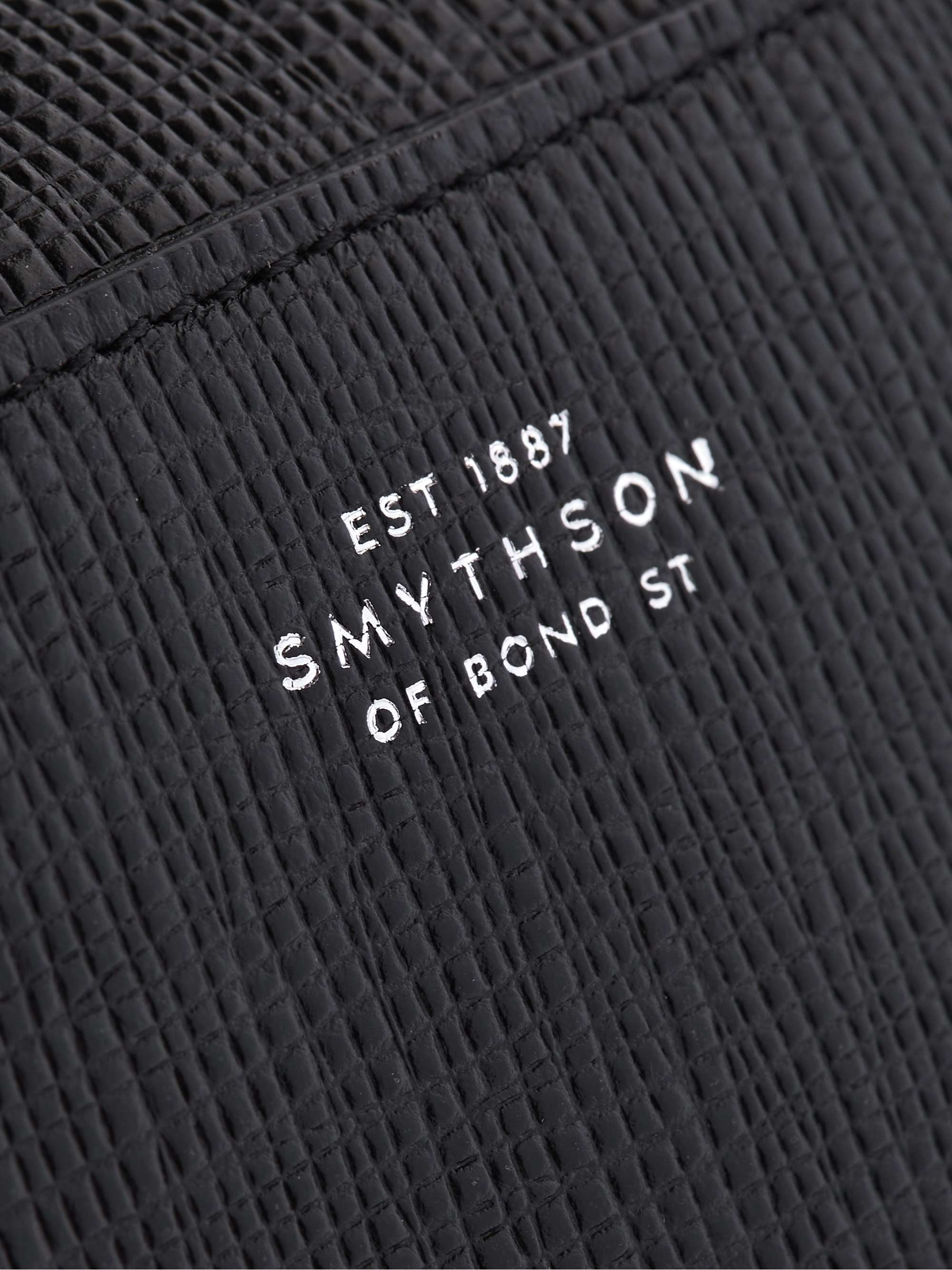 SMYTHSON Panama Cross-Grain Leather Backpack
