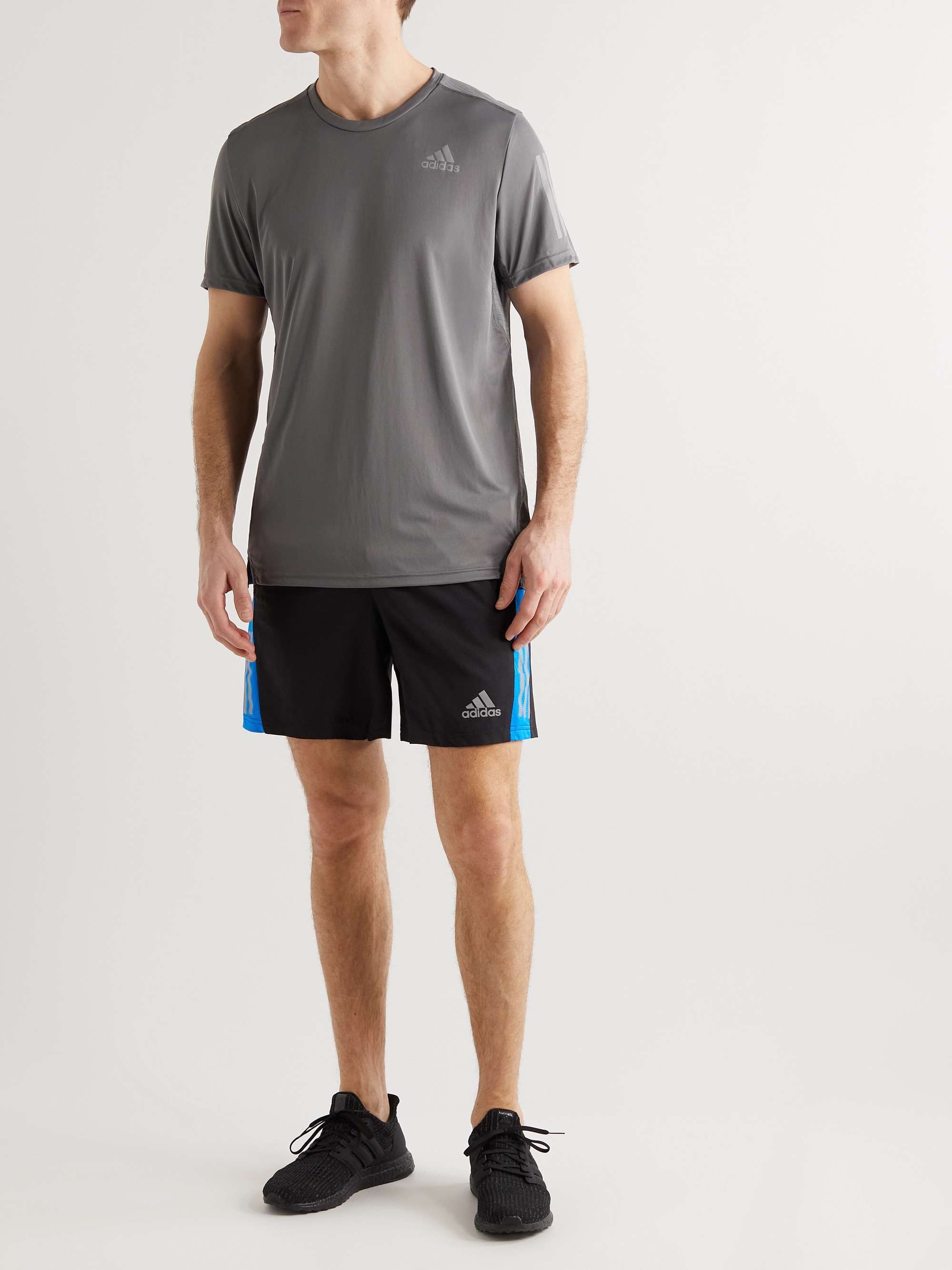 ADIDAS SPORT Own the Run Straight-Leg AEROREADY Recycled Shell Shorts