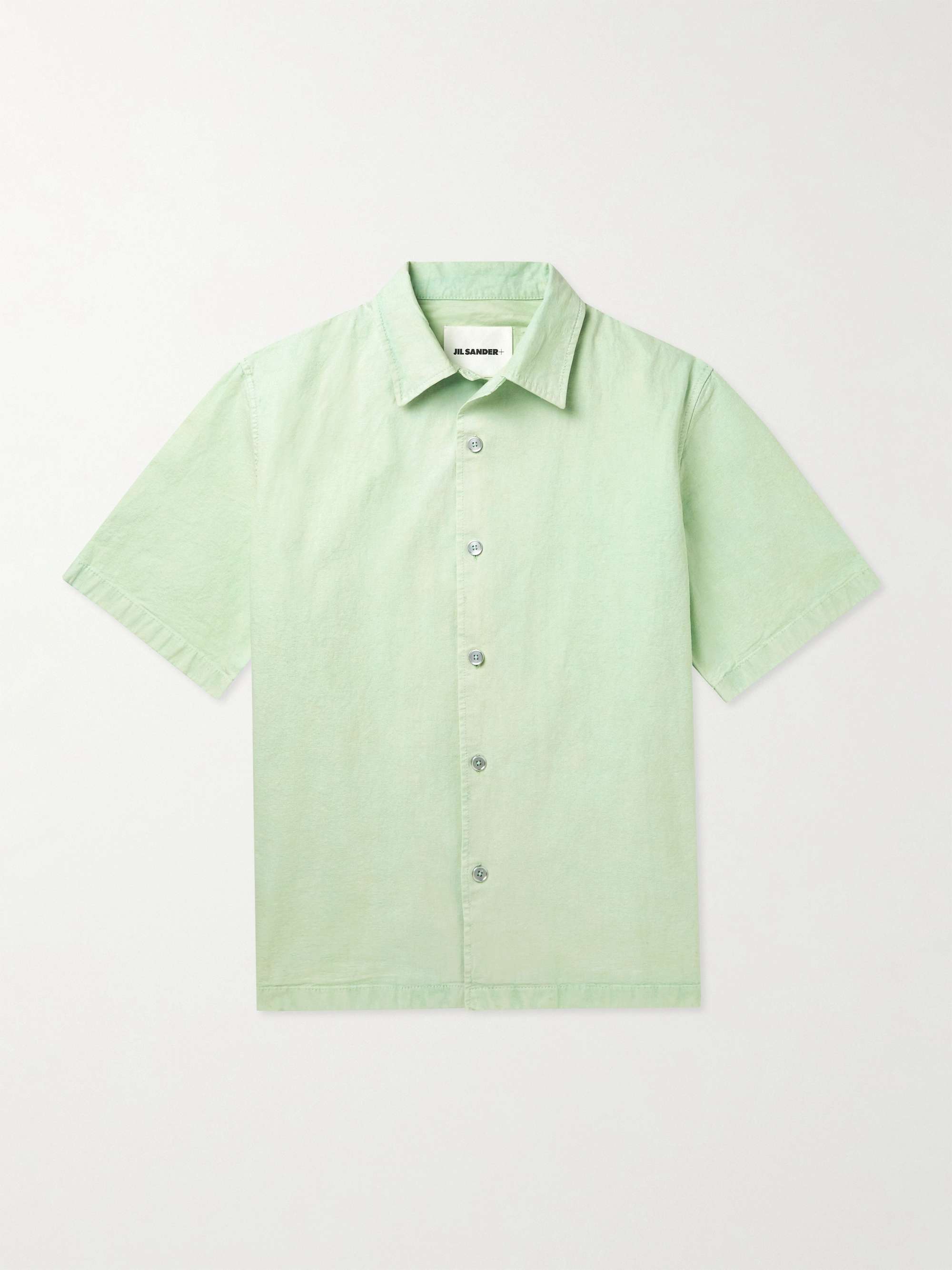 JIL SANDER Convertible-Collar Linen Shirt
