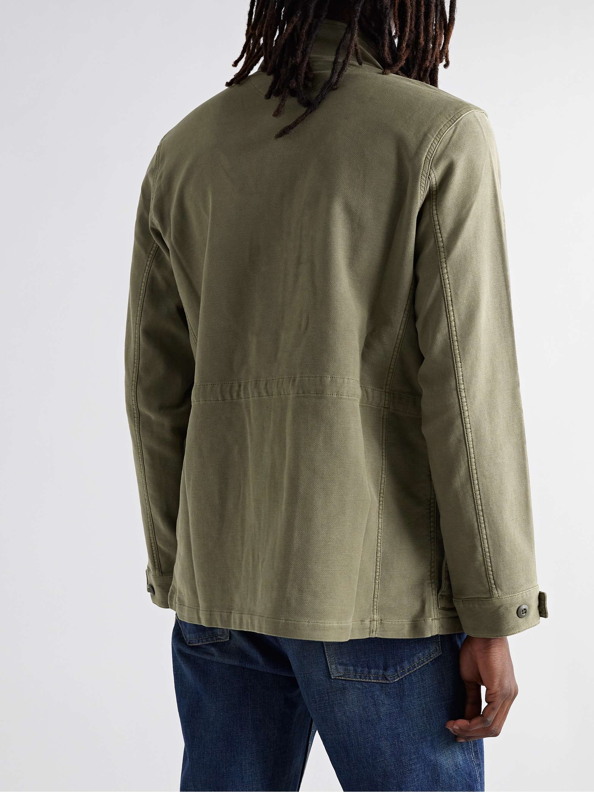 FAHERTY M-65 Cotton-Blend Terry Field Jacket