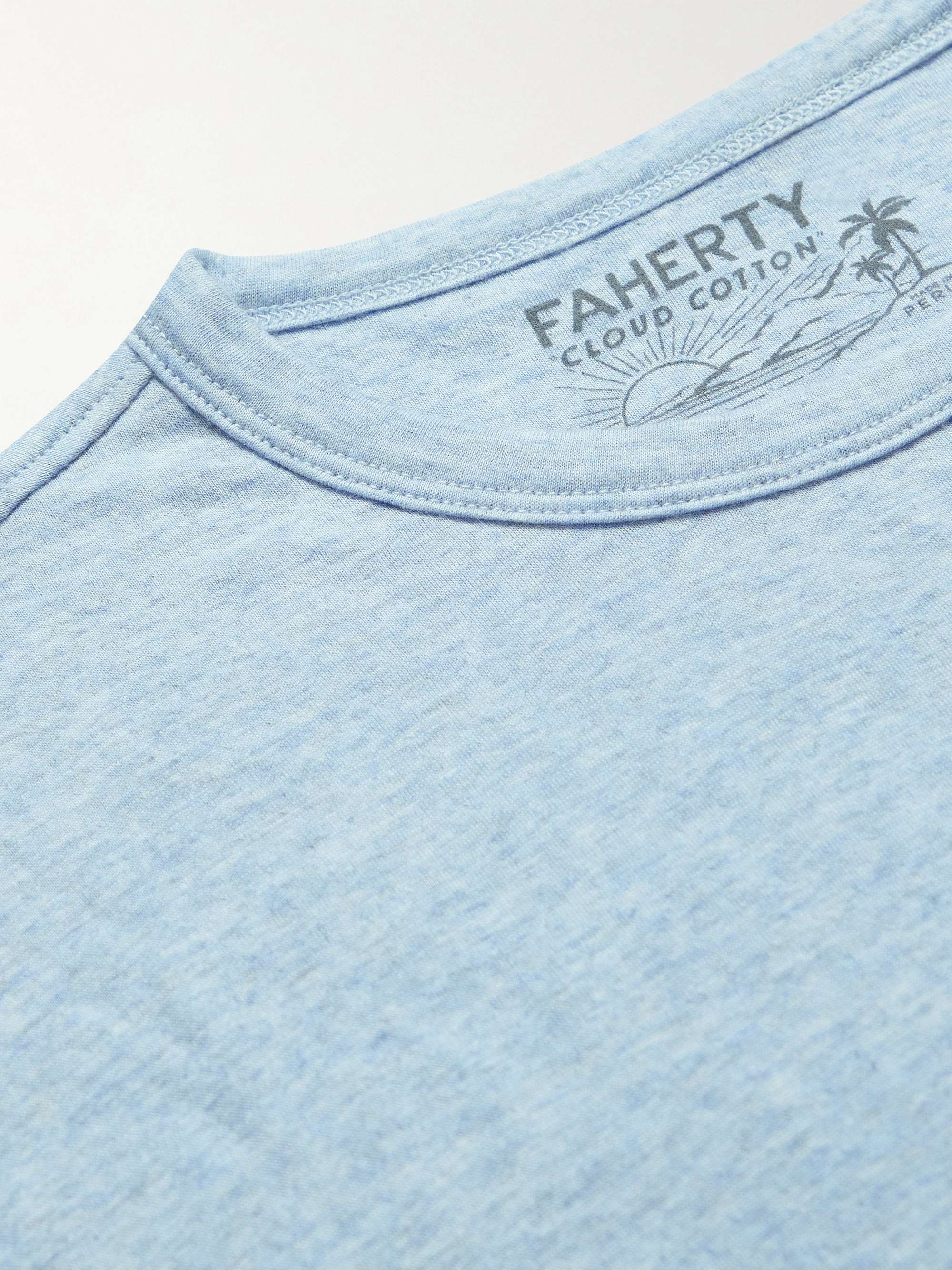 FAHERTY Pima Cotton and Modal-Blend T-Shirt
