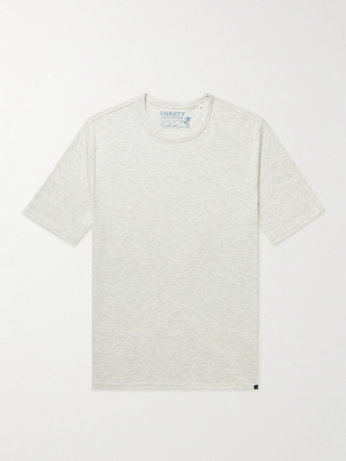 FAHERTY PIMA COTTON AND MODAL-BLEND T-SHIRT