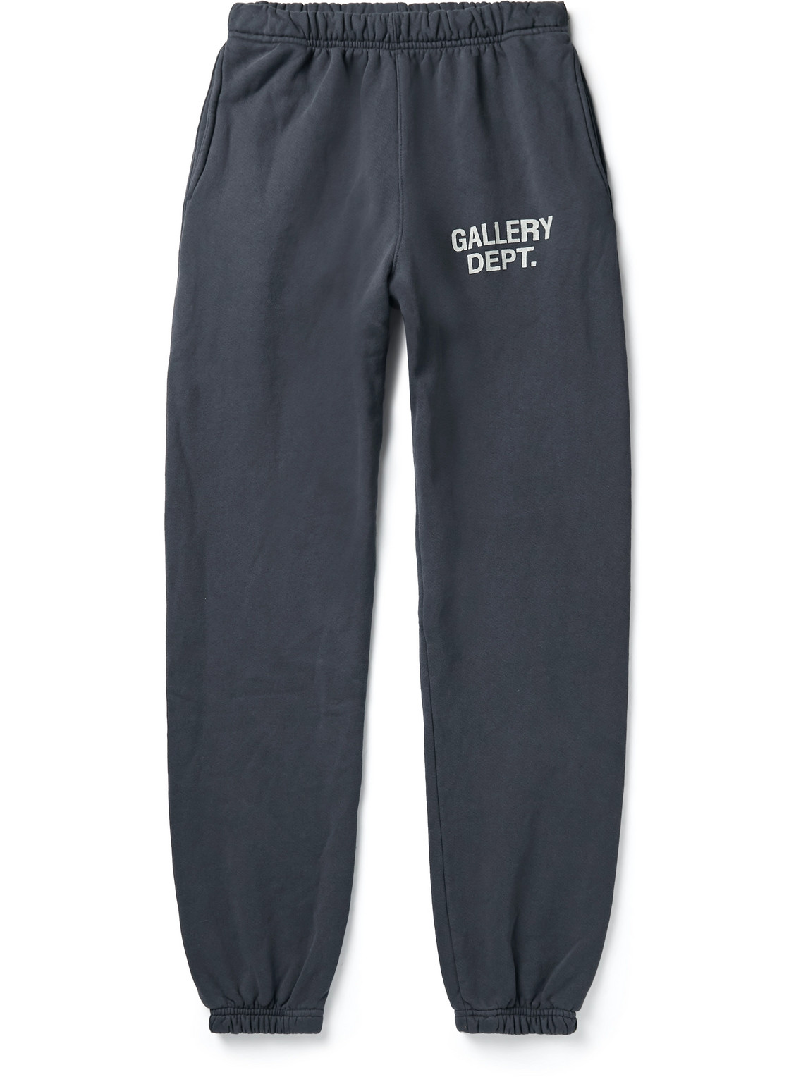 Gallery Dept. Tapered Logo-print Cotton-jersey Sweatpants In Black ...