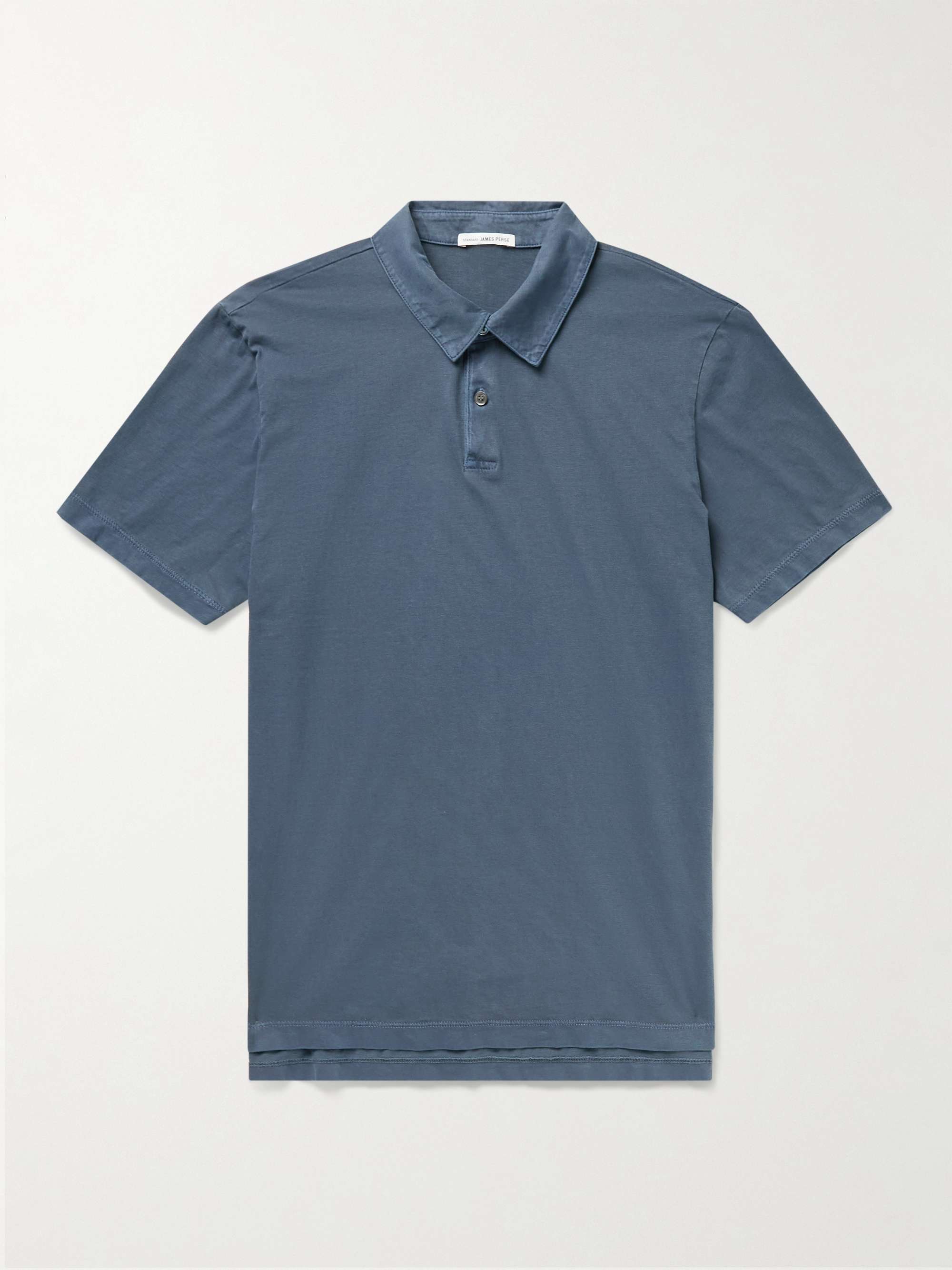 JAMES PERSE Slim-Fit Supima Cotton-Jersey Polo Shirt