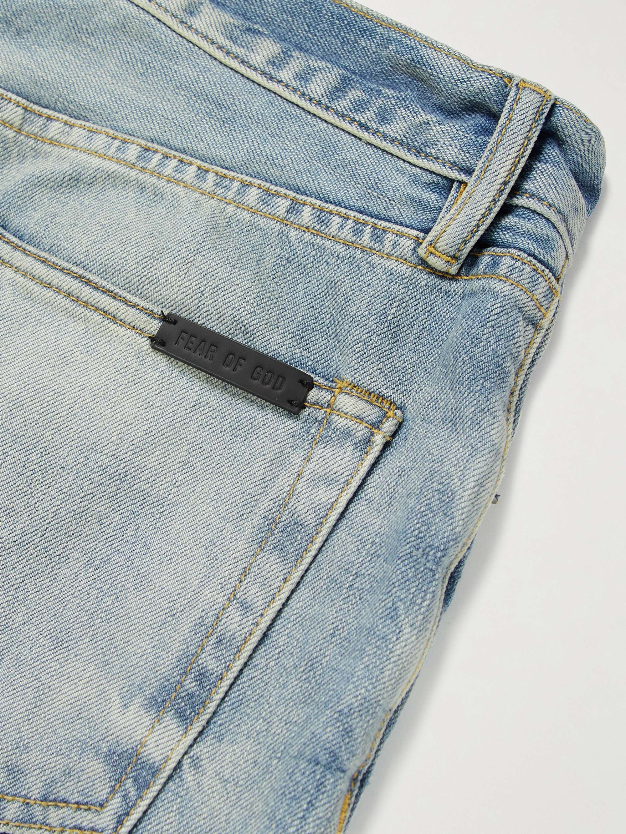 FEAR OF GOD Slim-Fit Distressed Jeans