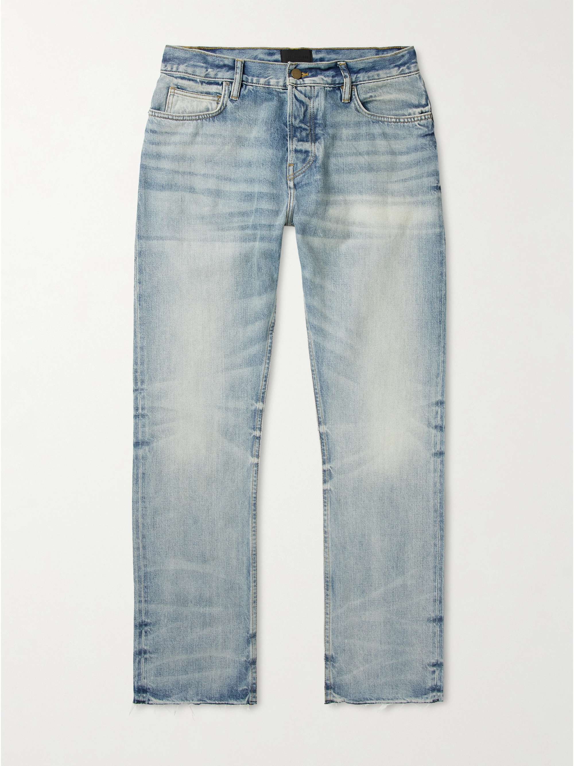FEAR OF GOD Slim-Fit Distressed Jeans