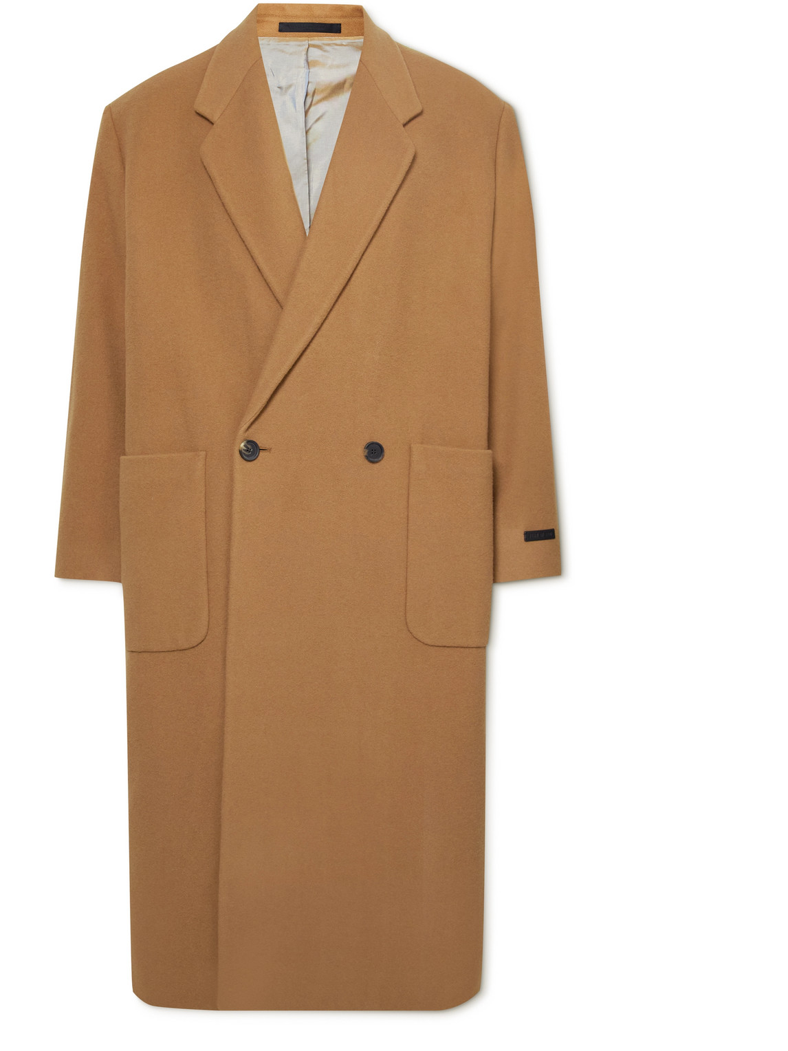 Double-Breasted Wool Coat