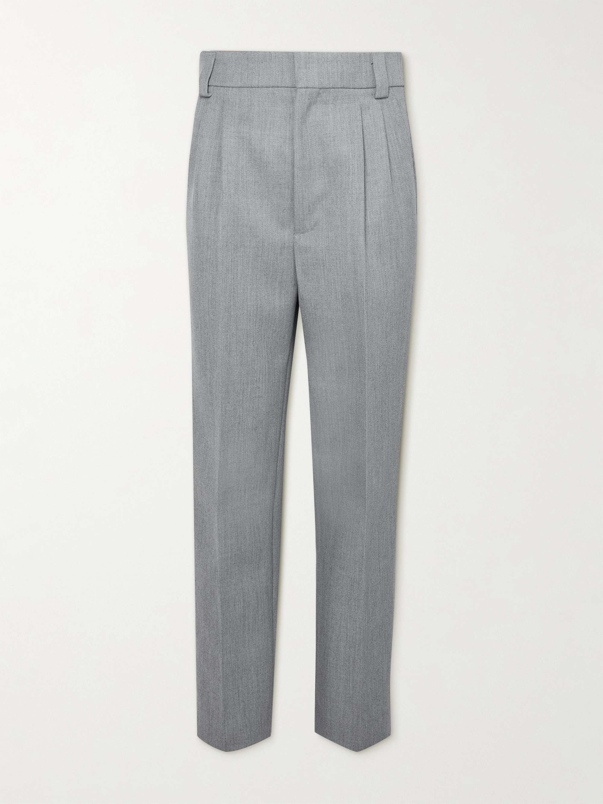 FEAR OF GOD Straight-Leg Pleated Wool Suit Trousers