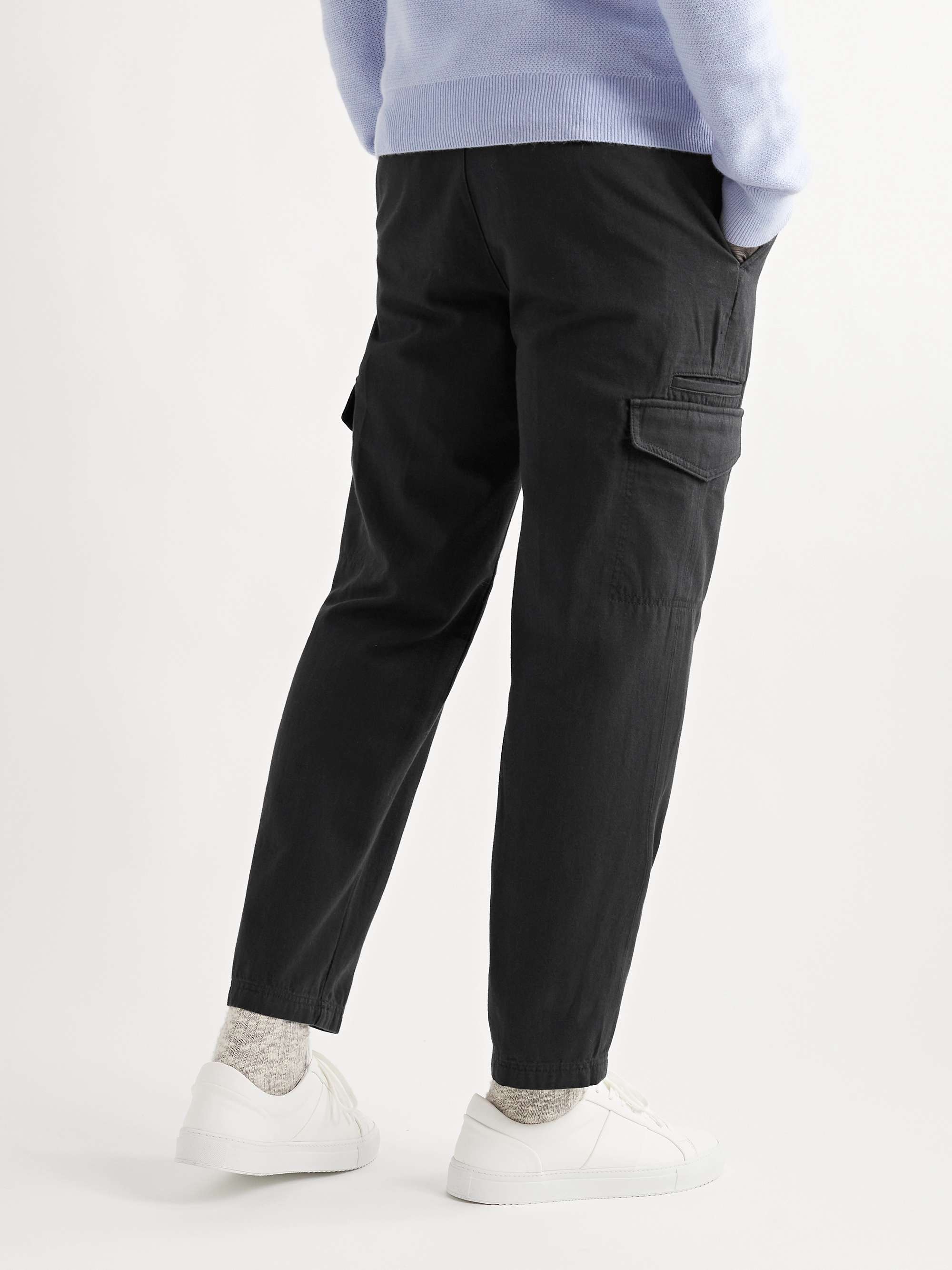 CLUB MONACO Carpenter Cotton-Blend Cargo Trousers