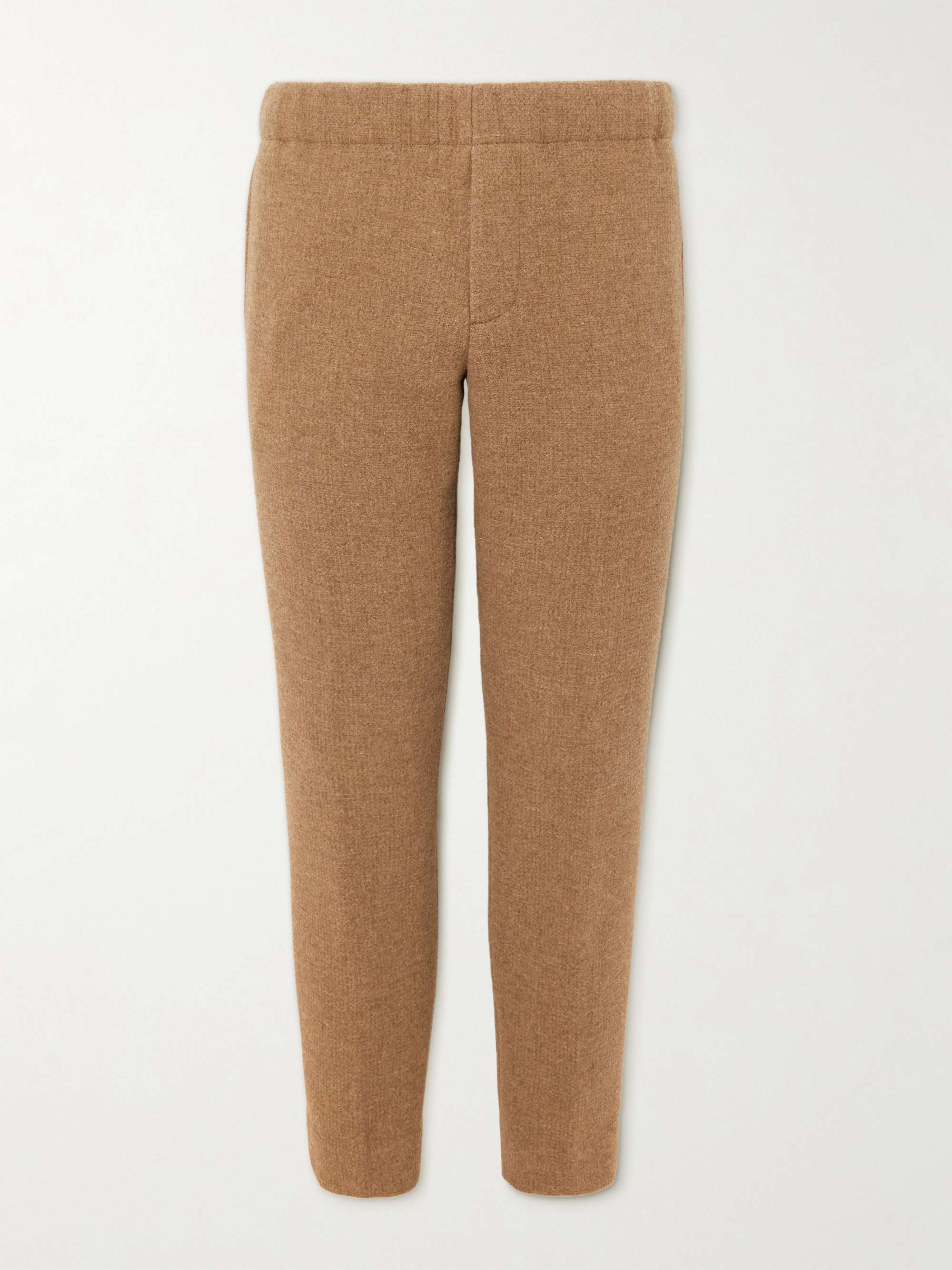 CLUB MONACO Tapered Cropped Wool-Blend Trousers