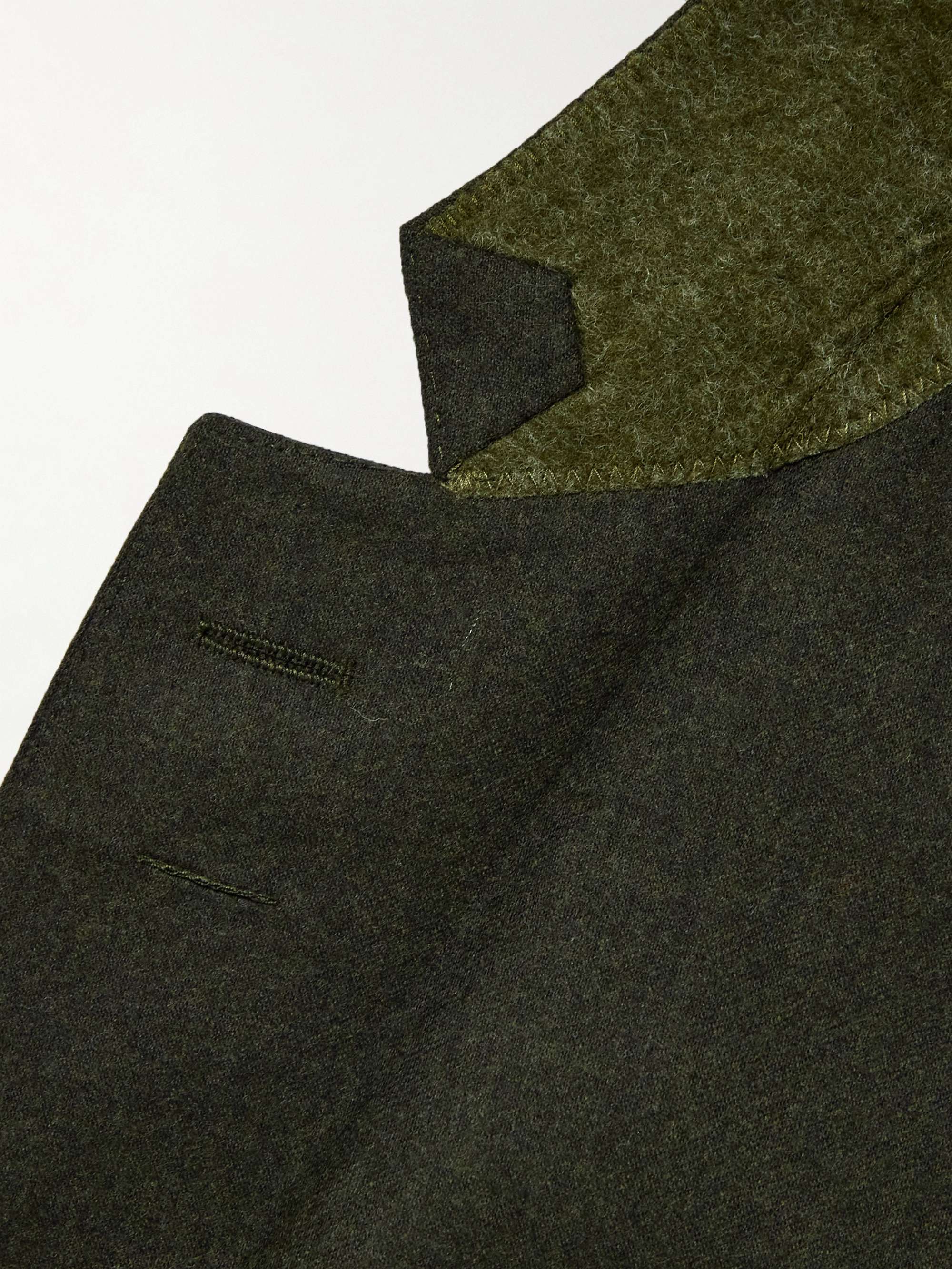 RICHARD JAMES Unstructured Wool Suit Jacket