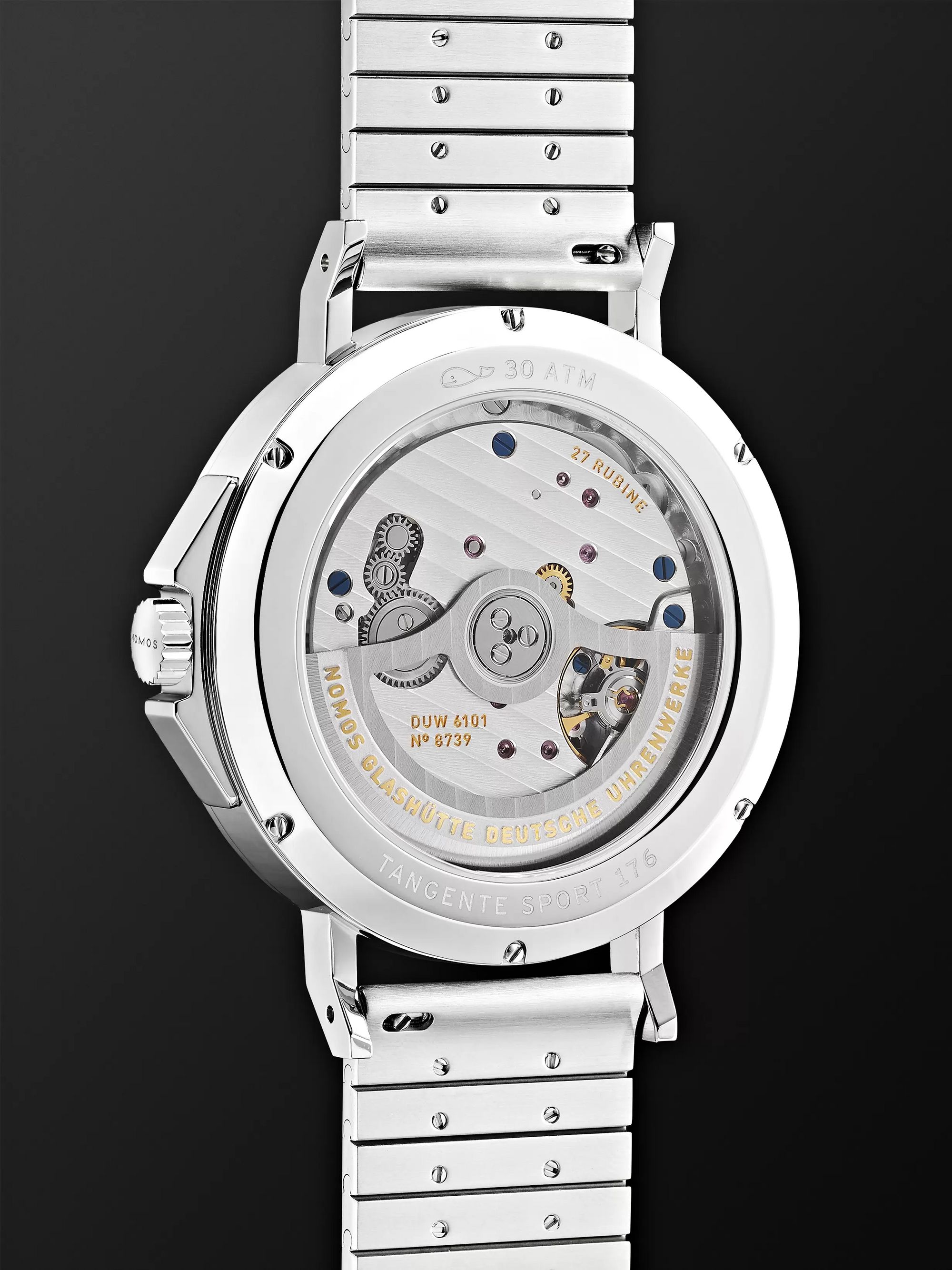 NOMOS GLASHÜTTE Tangente Sport Neomatik Automatic 42mm Stainless Steel Watch