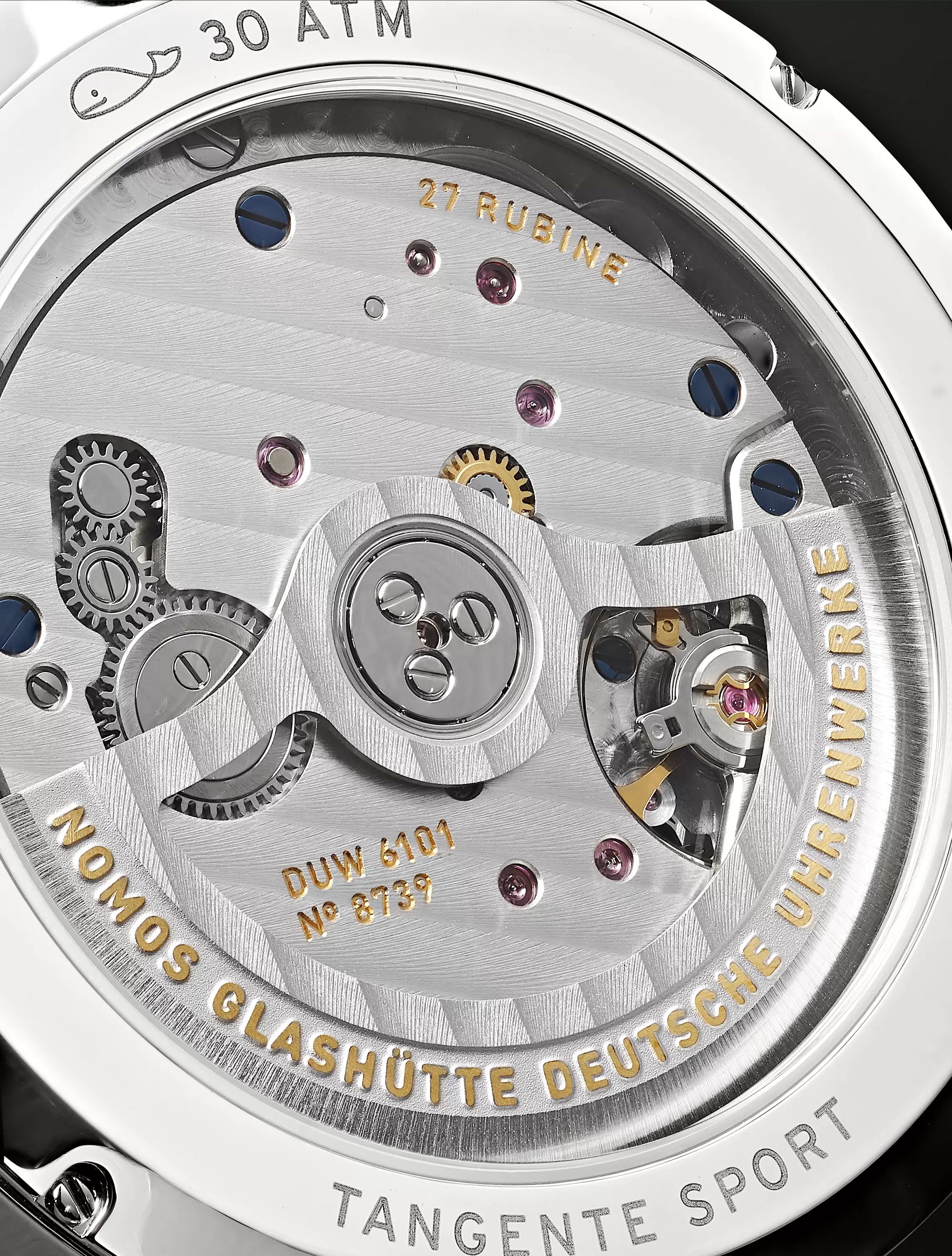 NOMOS GLASHÜTTE Tangente Sport Neomatik Automatic 42mm Stainless Steel Watch