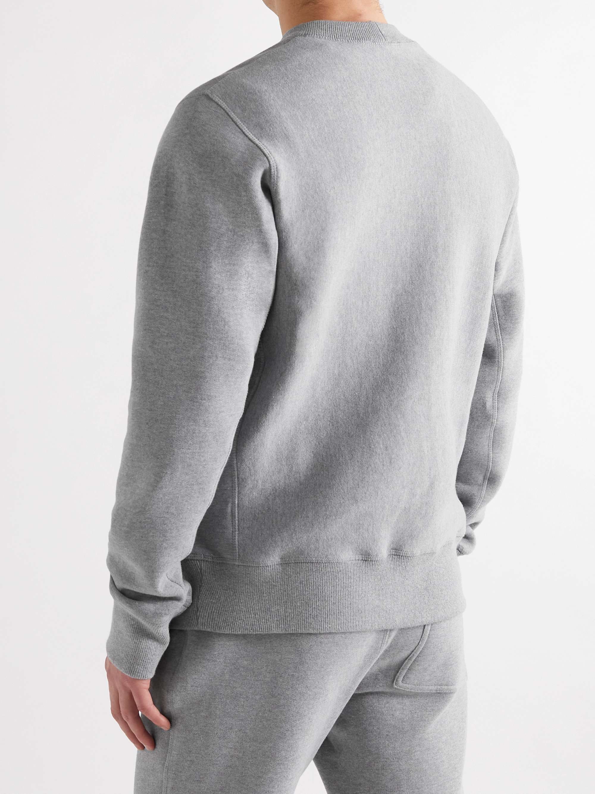 PRIVATE WHITE V.C. Cotton, Wool and Cashmere-Blend Jersey Sweatshirt