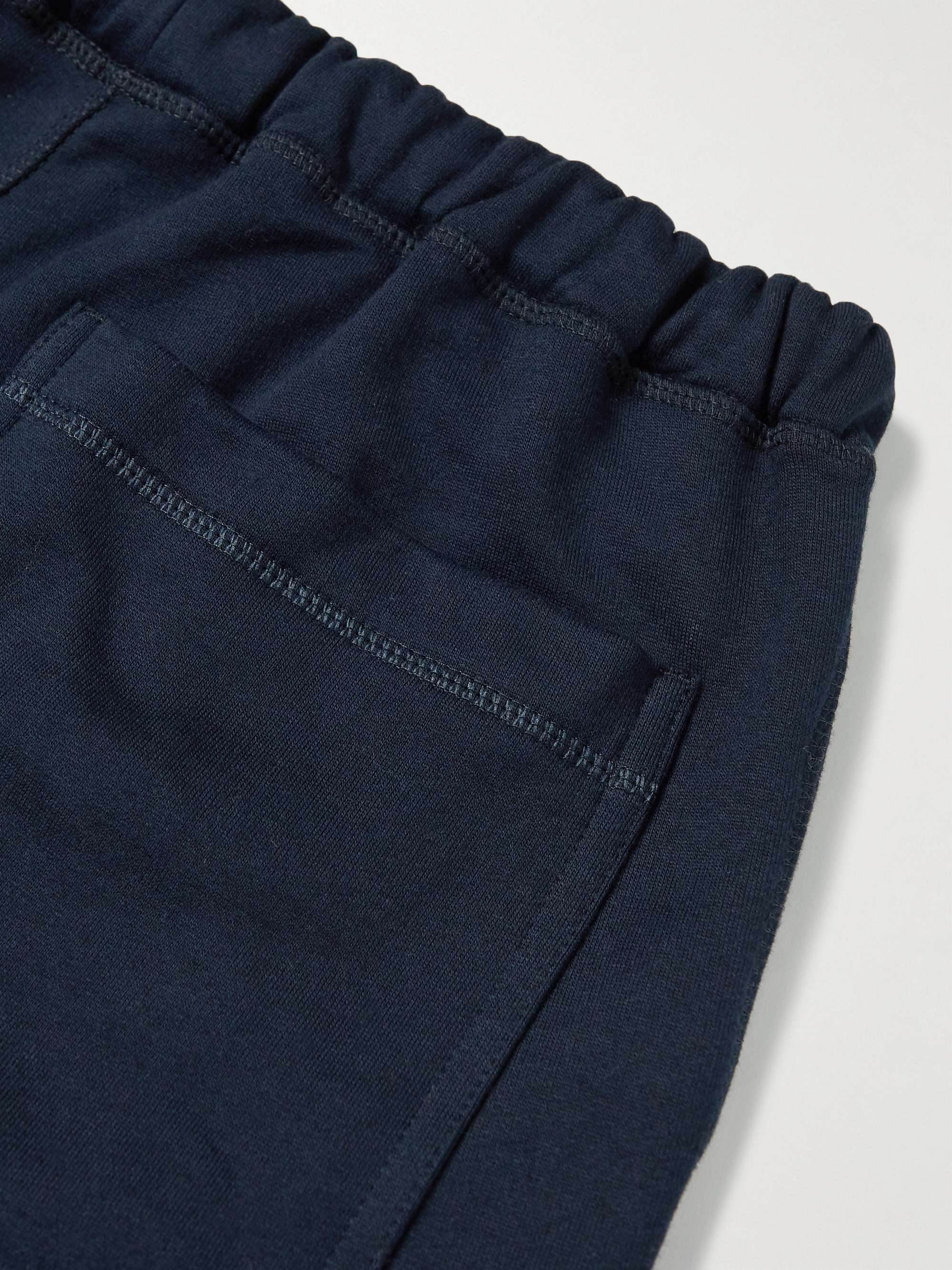 PRIVATE WHITE V.C. Straight-Leg Cotton, Wool and Cashmere-Blend Jersey Sweatpants