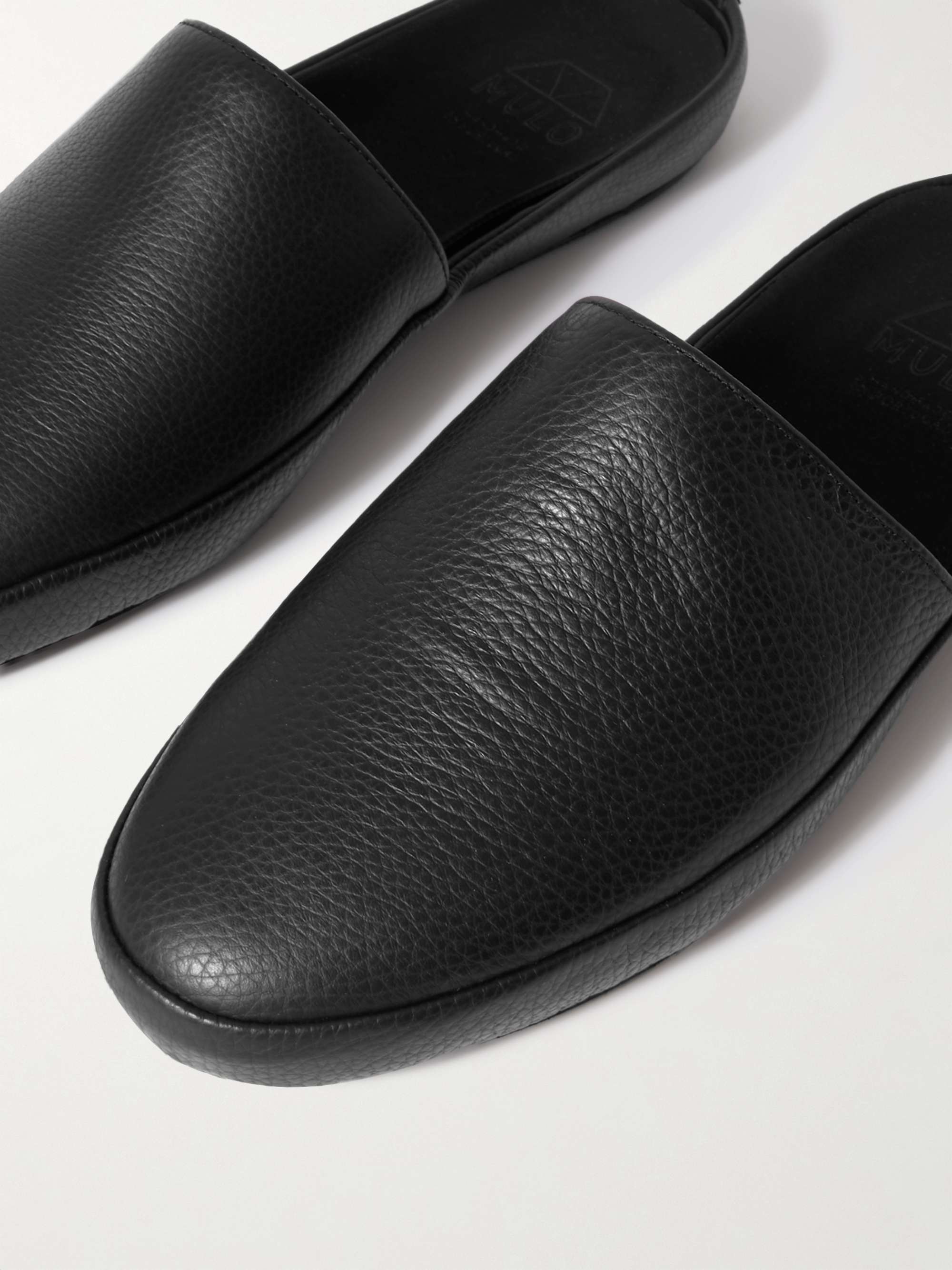 MULO Full-Grain Leather Slippers