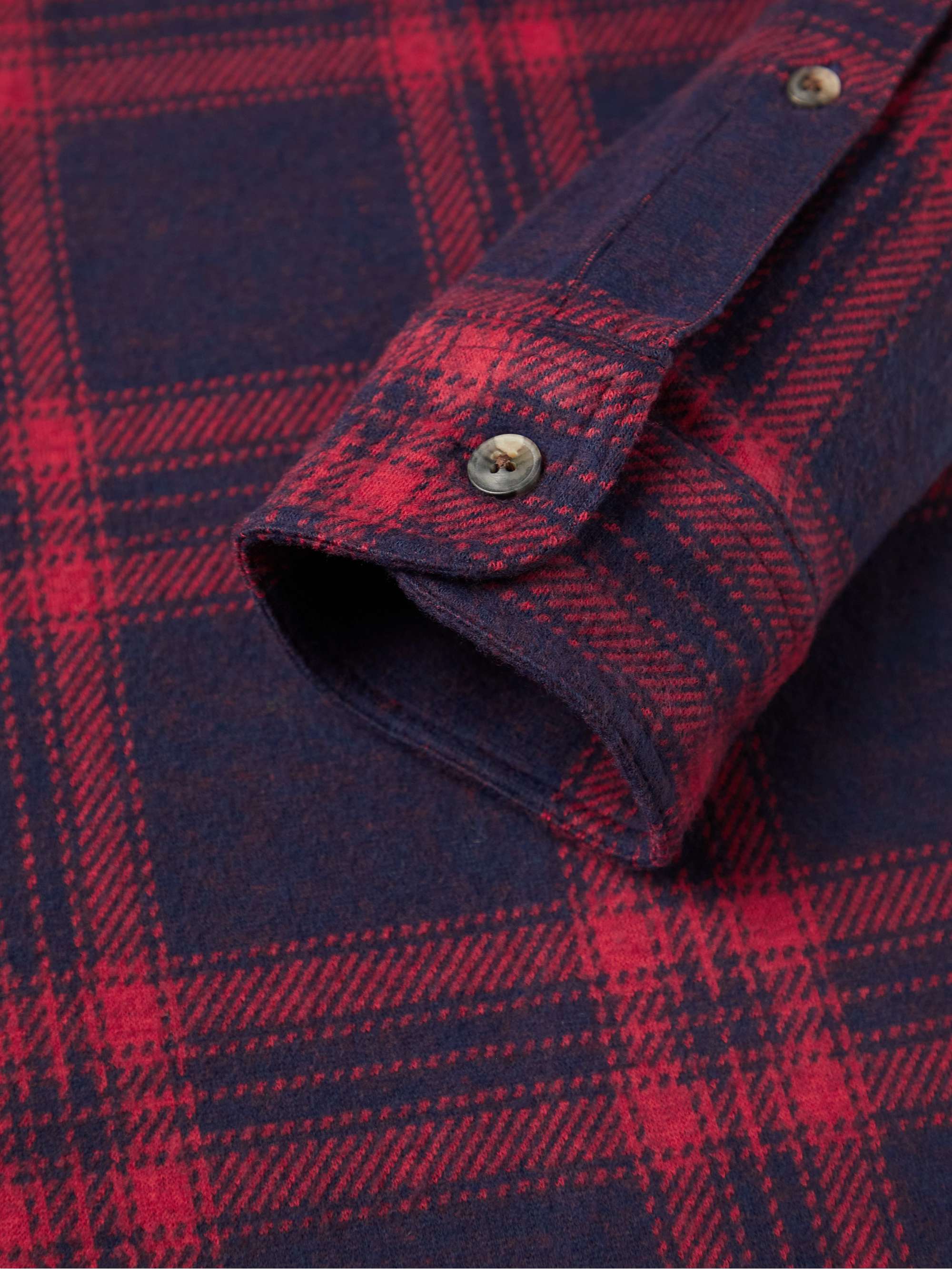 FAHERTY Legend Checked Flannel Shirt