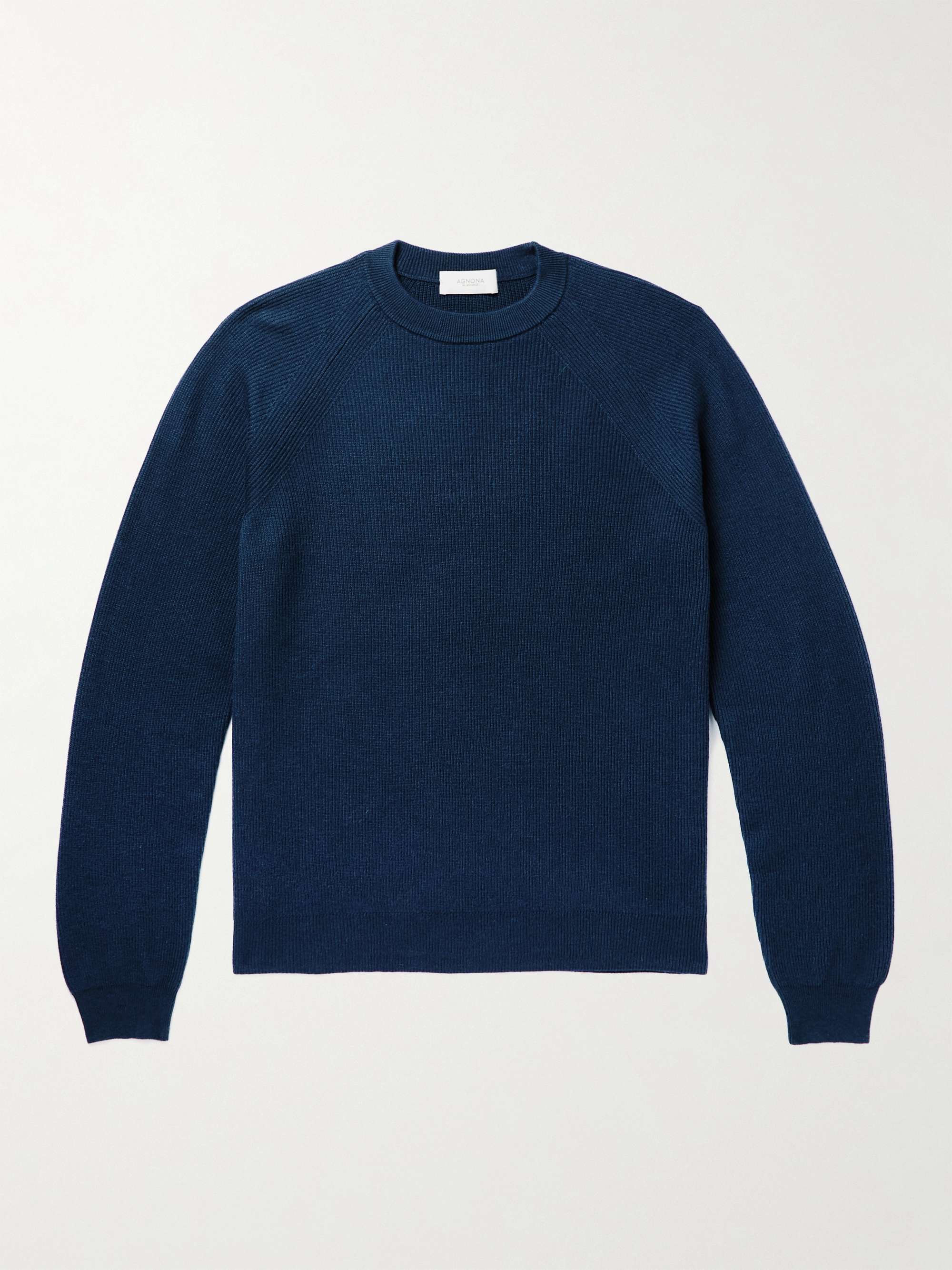 AGNONA Ribbed Cashmere Sweater