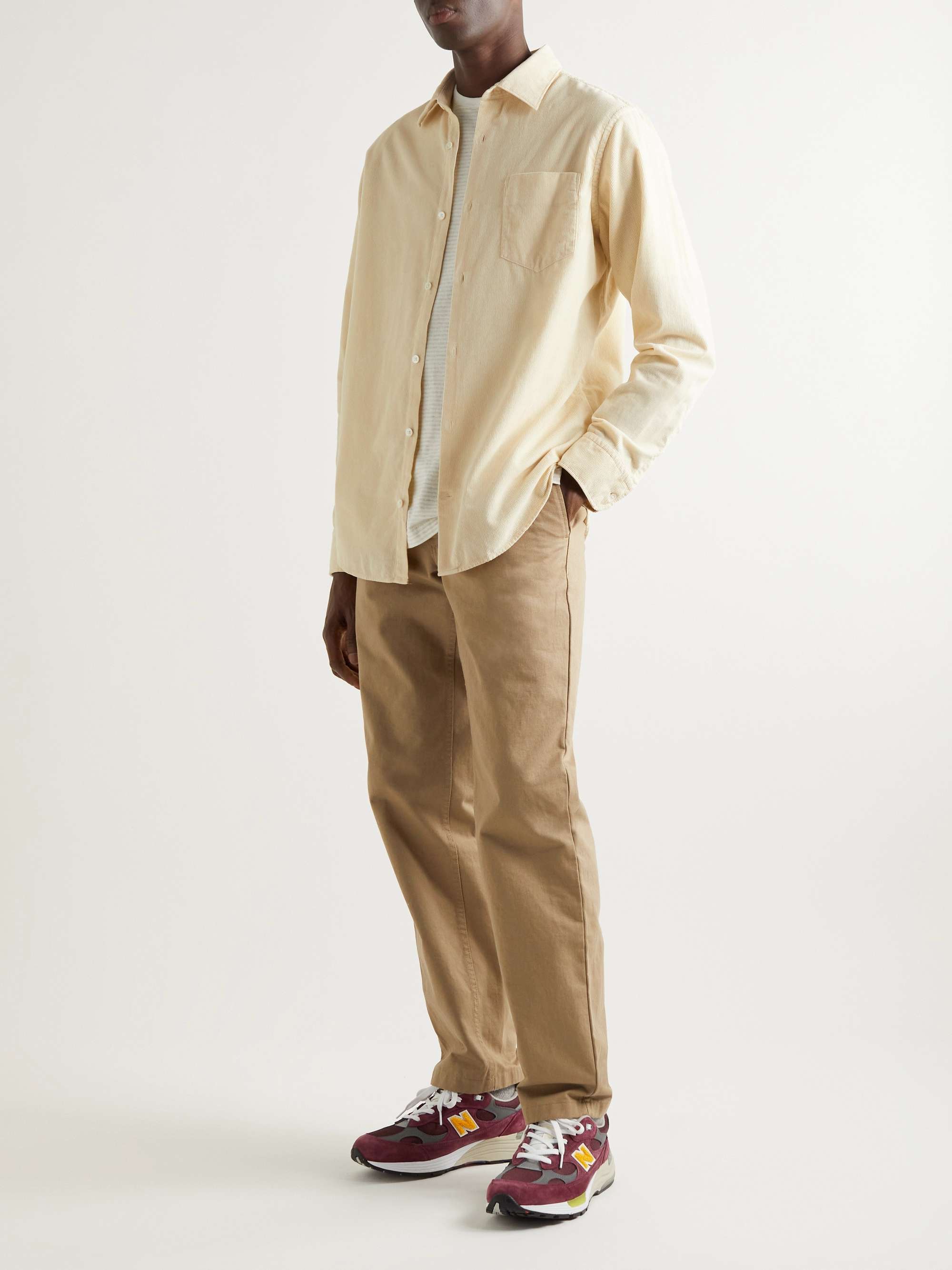 NN07 Errico Cotton-Blend Corduroy Shirt