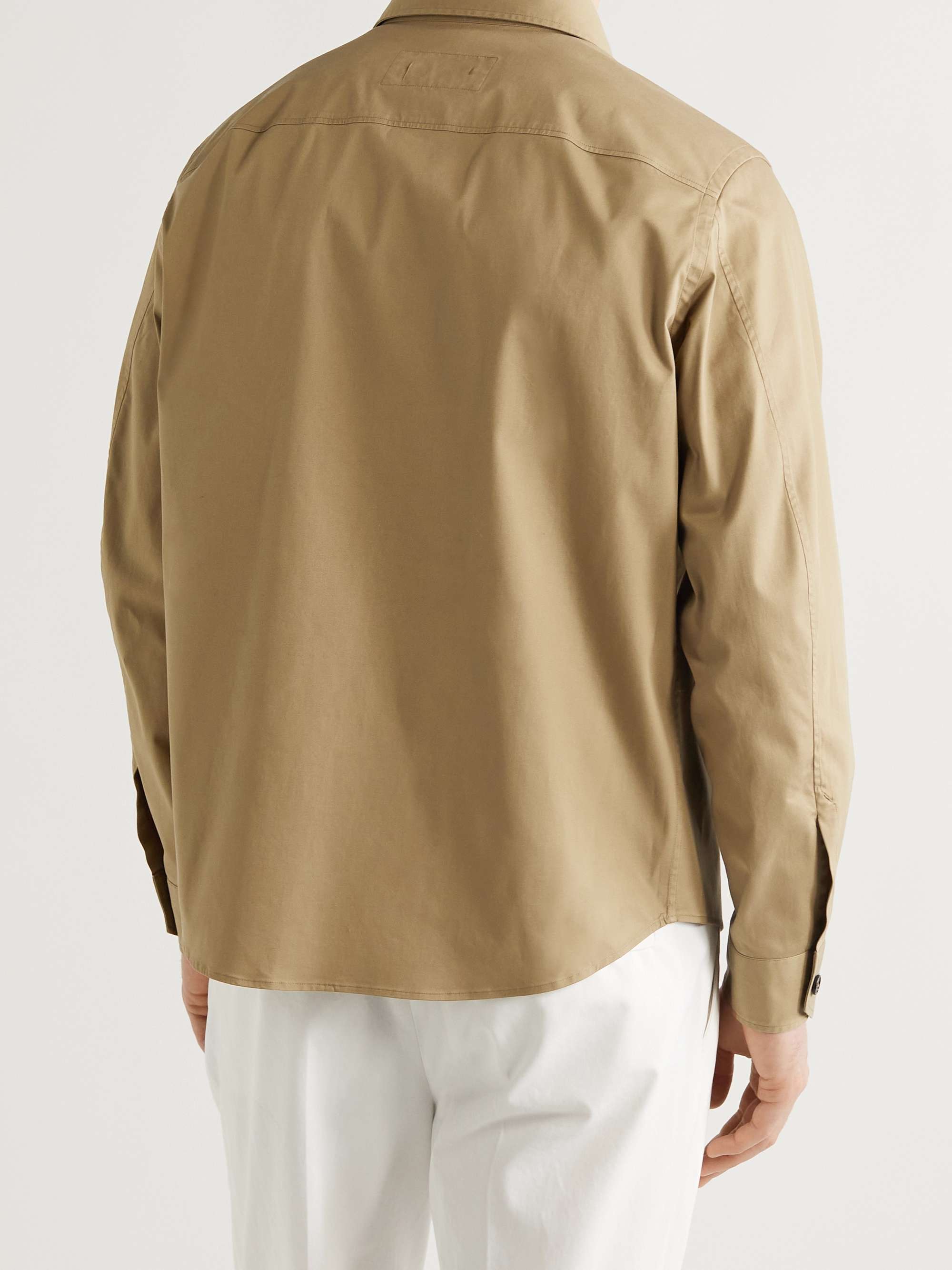 ZEGNA Cotton-Blend Twill Overshirt
