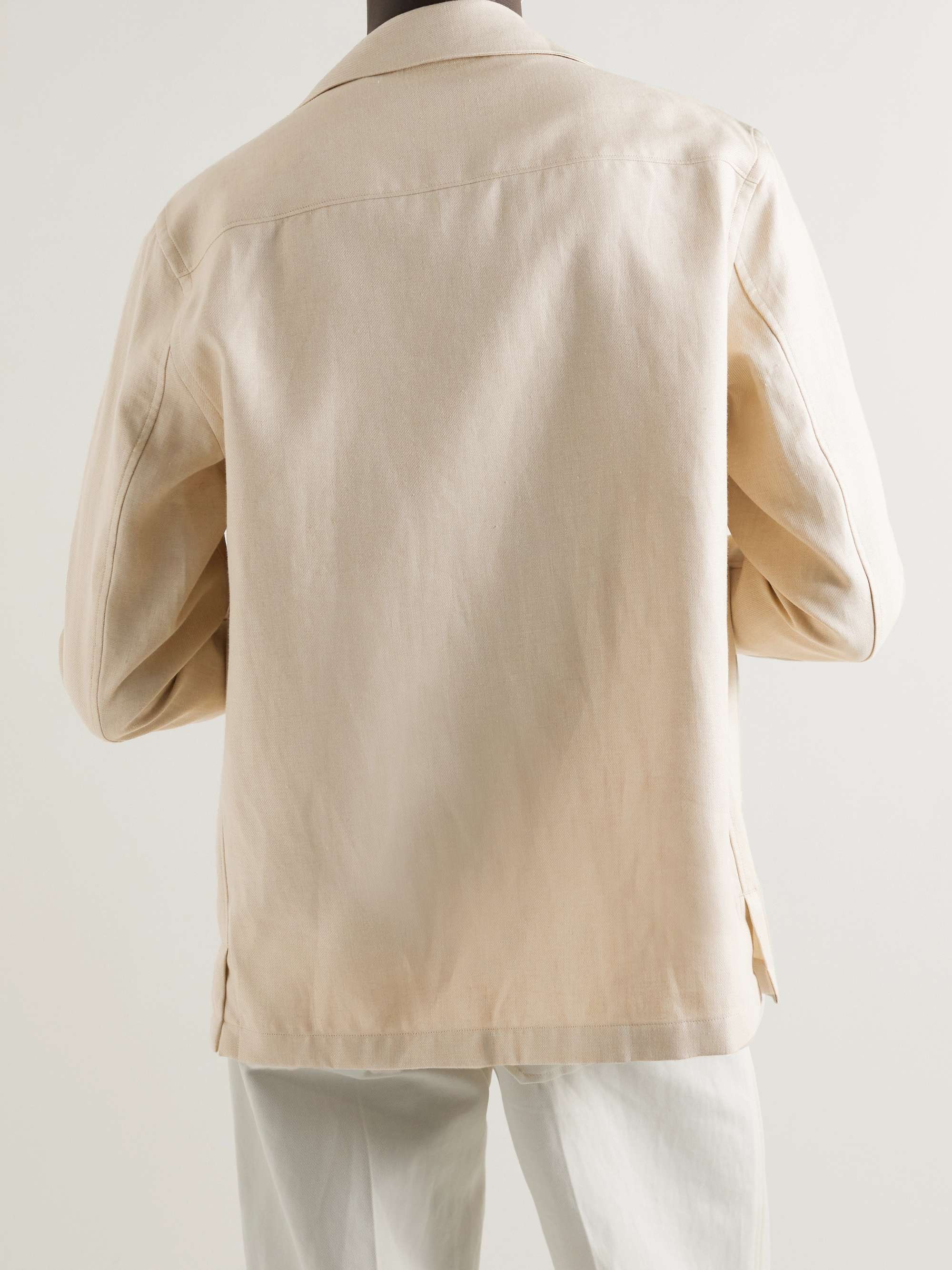 ZEGNA Linen-Twill Overshirt