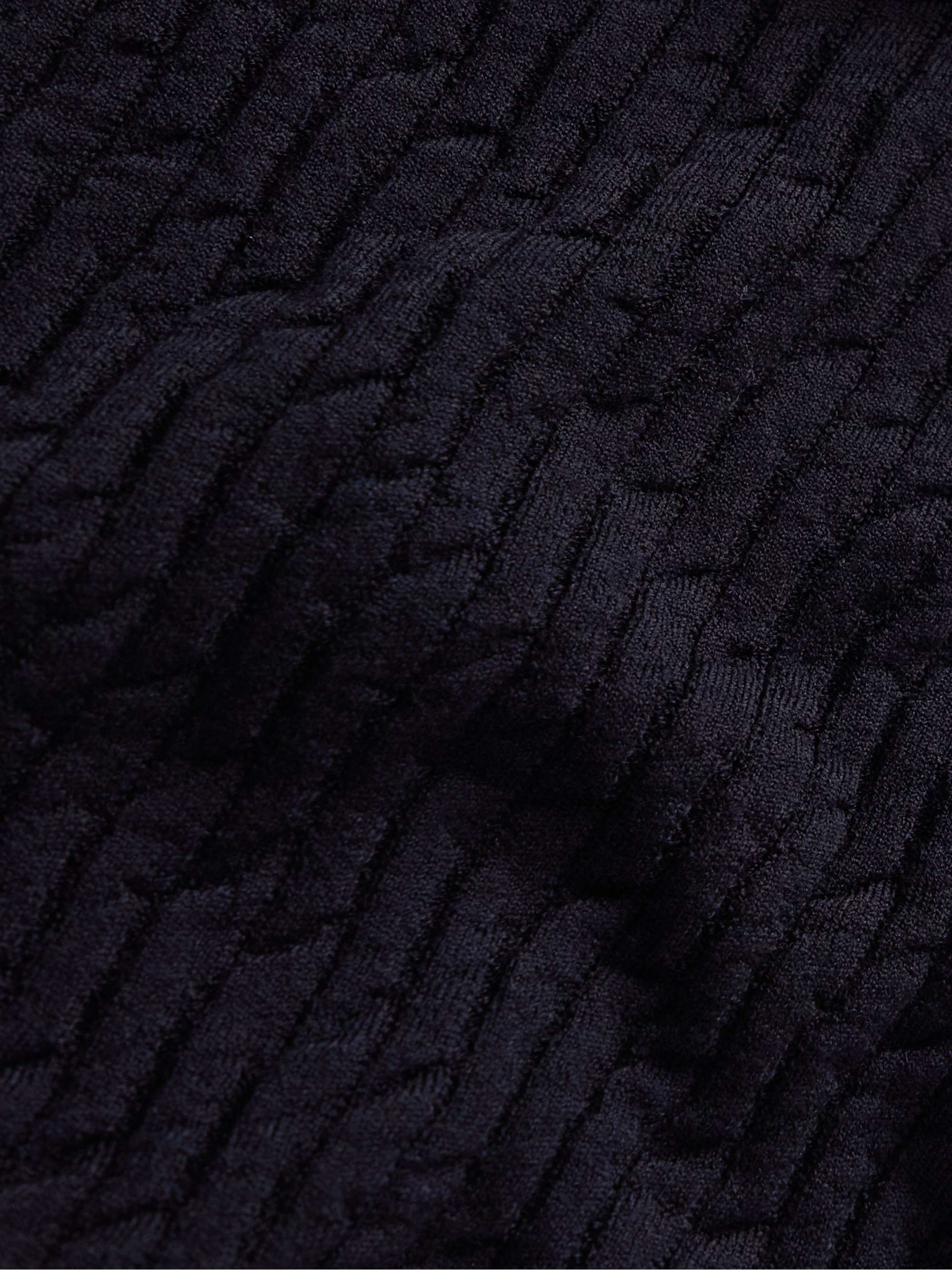 GIORGIO ARMANI Textured Wool-Blend Sweater