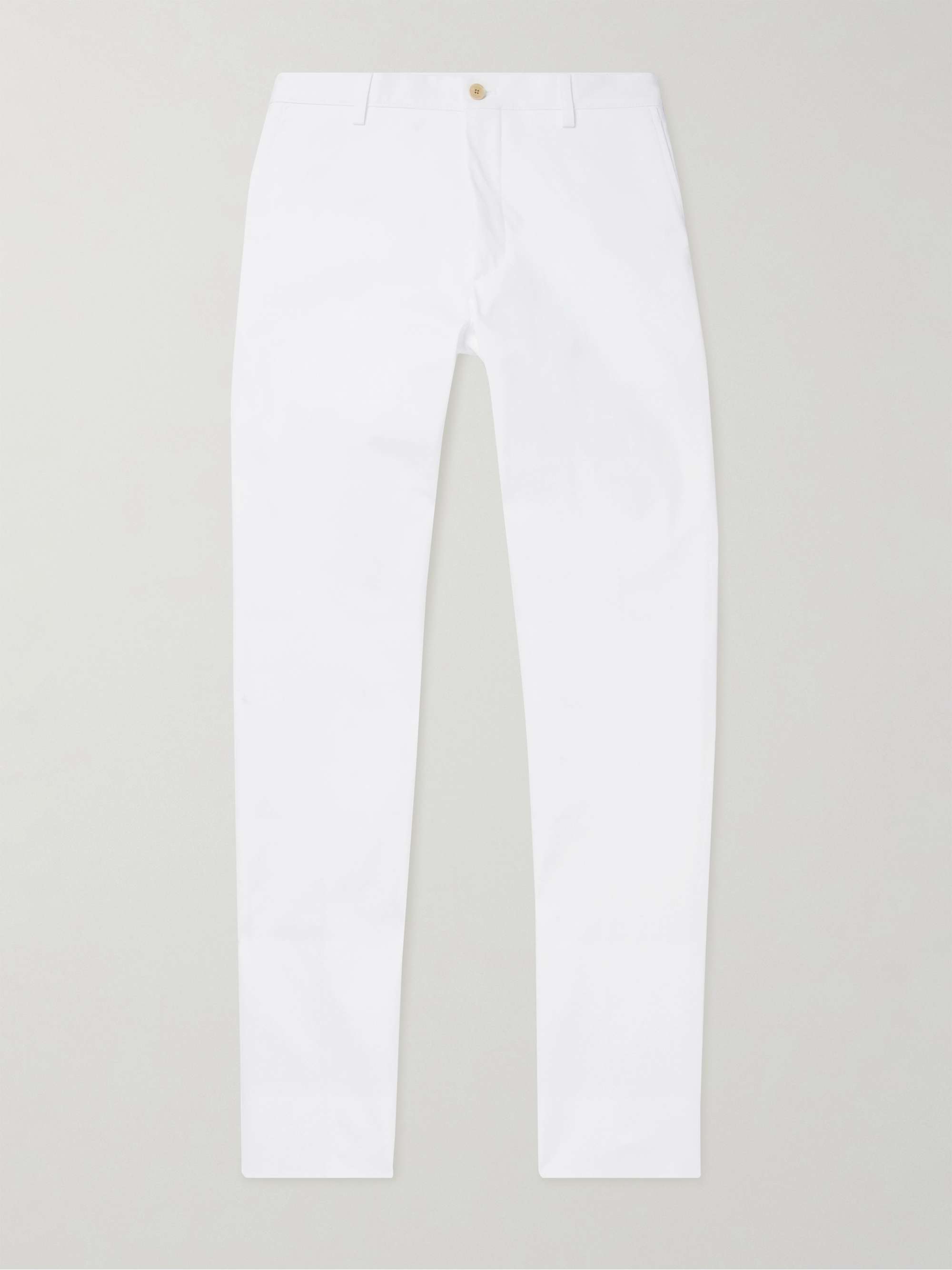 ETRO Slim-Fit Tapered Cotton-Blend Twill Trousers