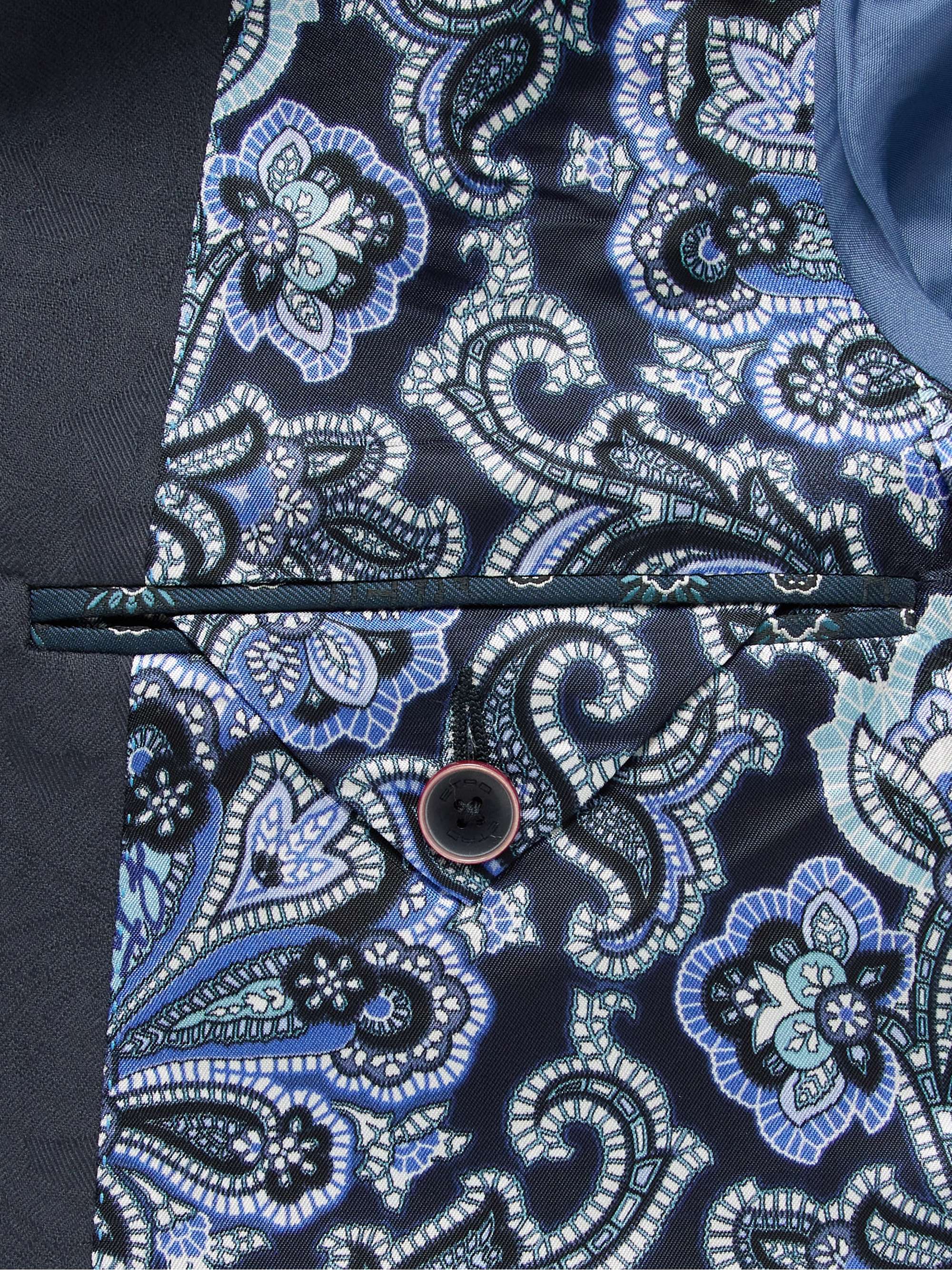 ETRO Slim-Fit Cotton-Blend Jacquard Suit Jacket
