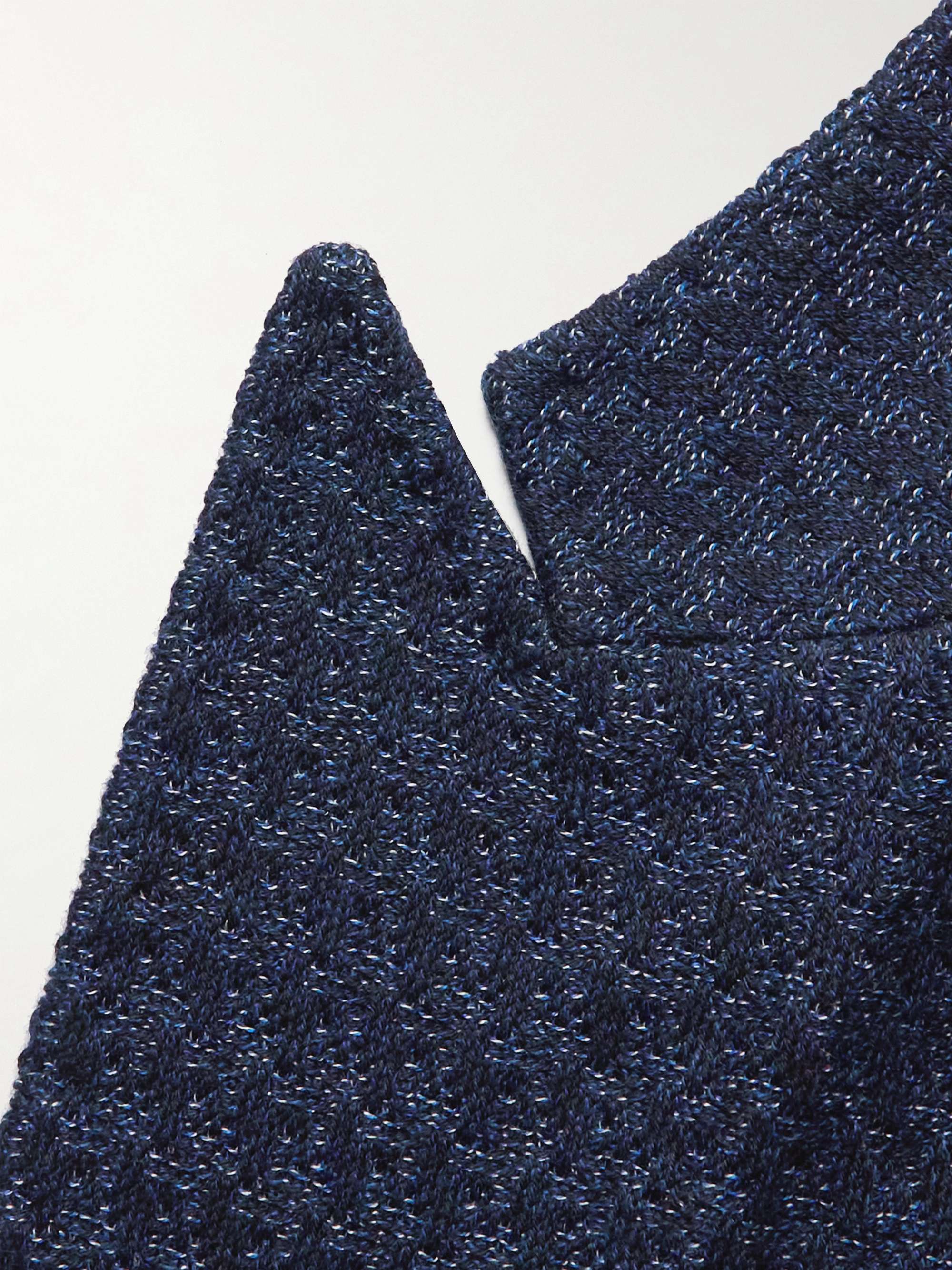 ETRO Crocheted Cotton Blazer