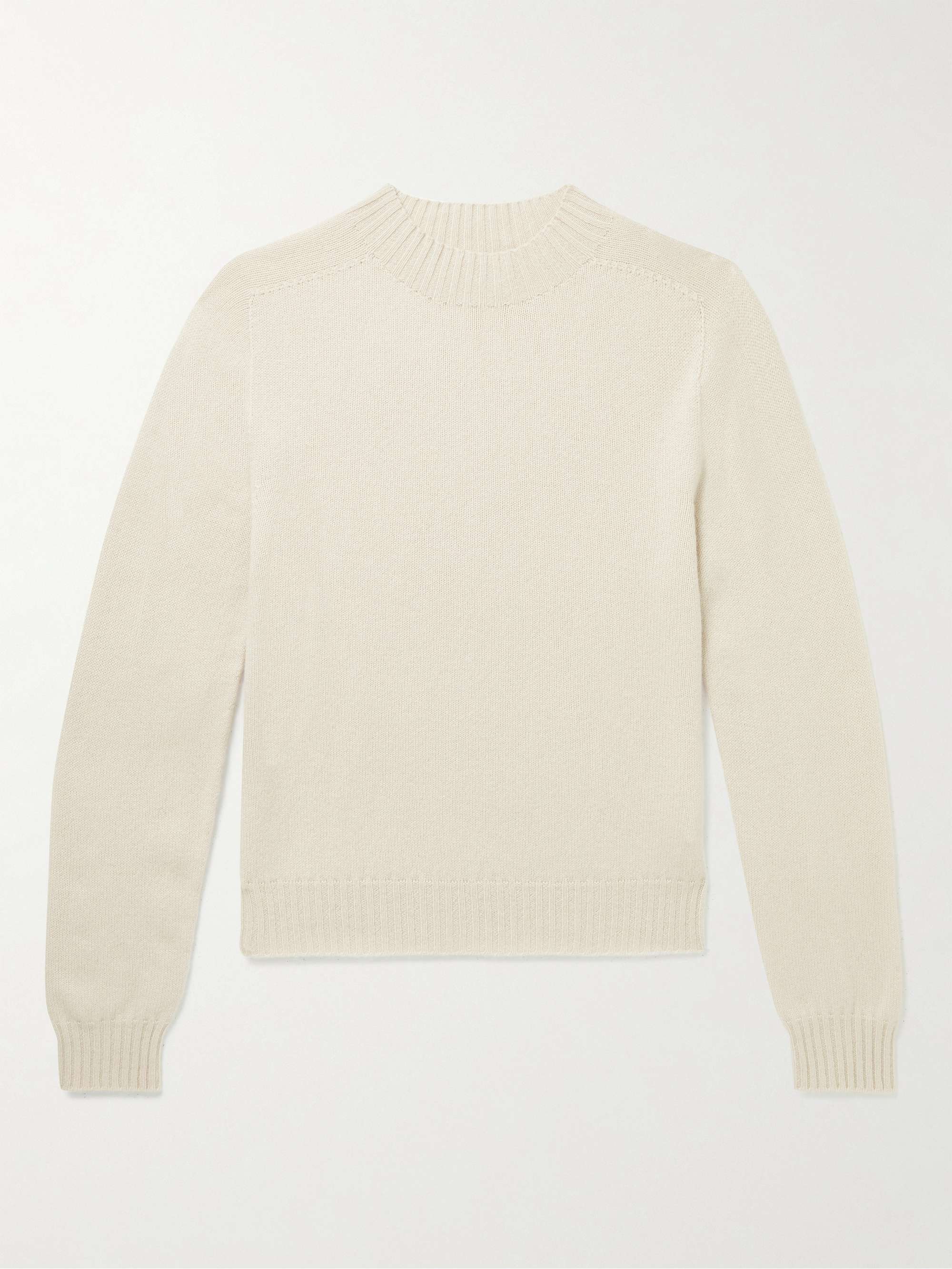 L.E.J Cashmere Mock-Neck Sweater