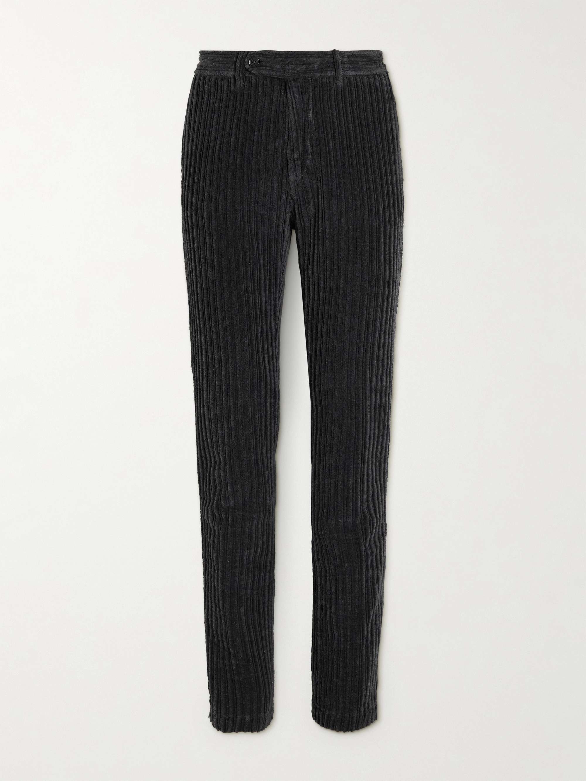 MASSIMO ALBA Straight-Leg Cotton-Corduroy Trousers