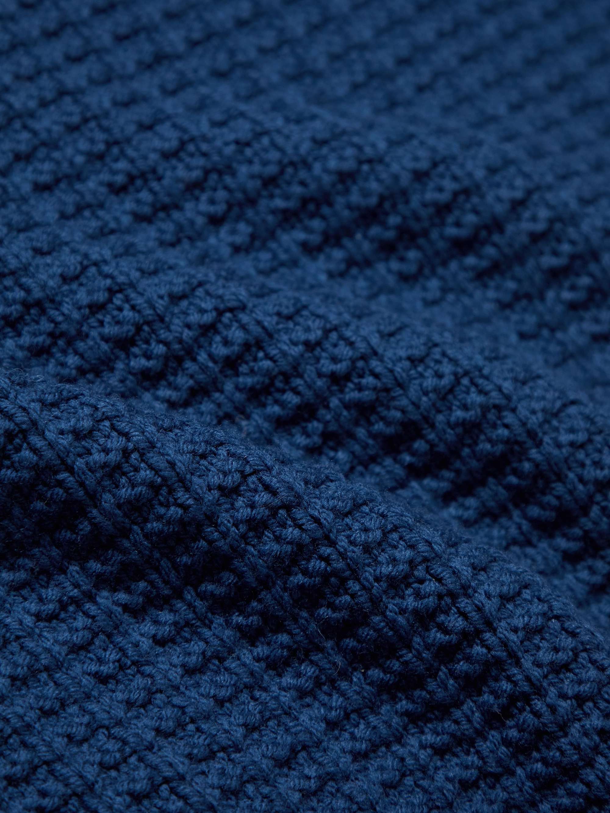 MASSIMO ALBA Waffle-Knit Wool Rollneck Sweater