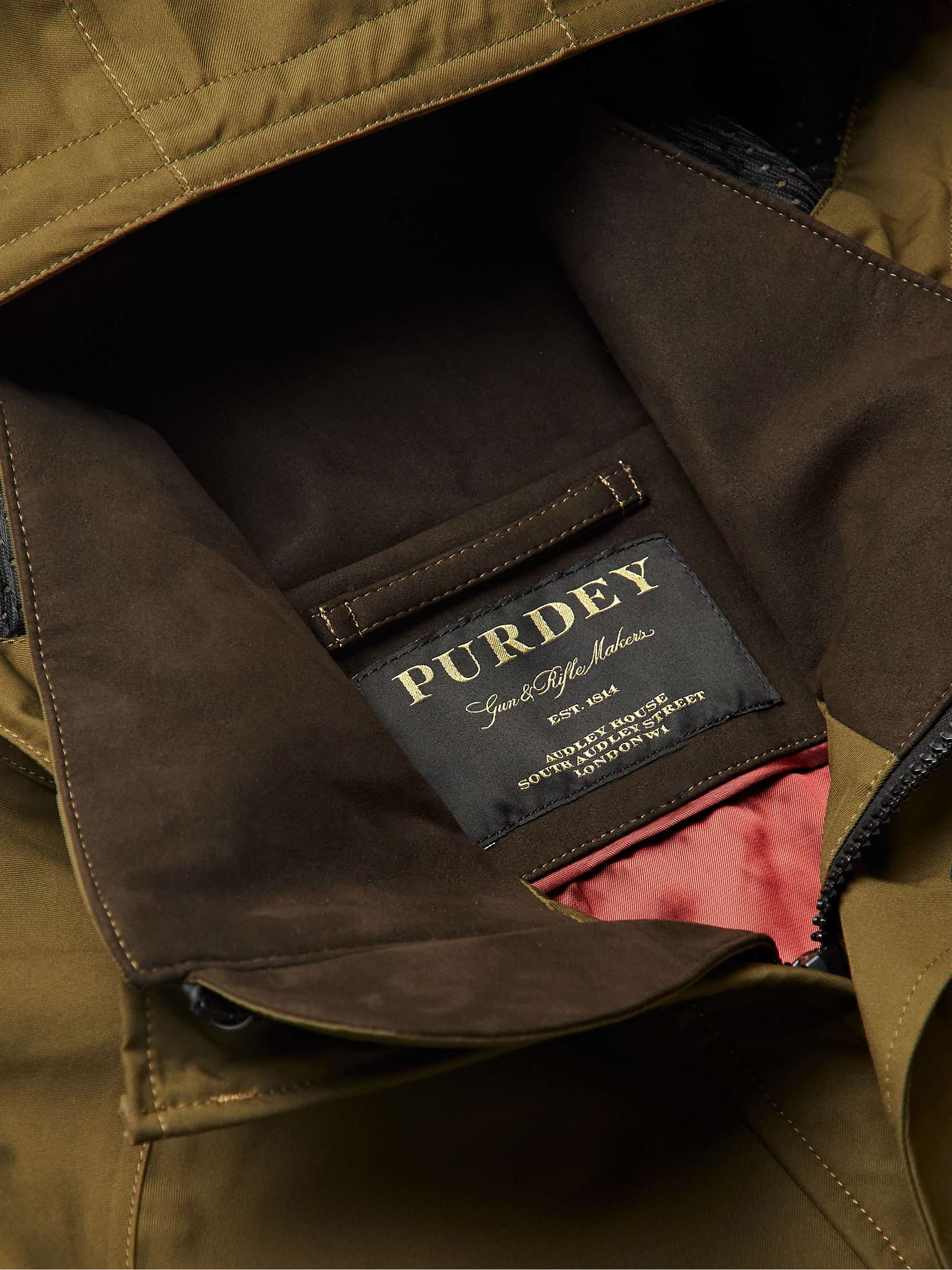 PURDEY Shell Hooded Jacket