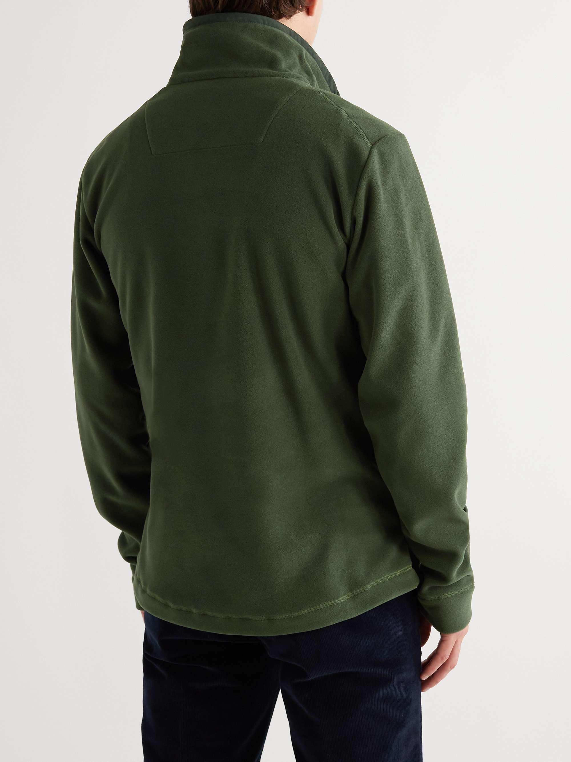 PURDEY Fleece Half-Zip Sweater