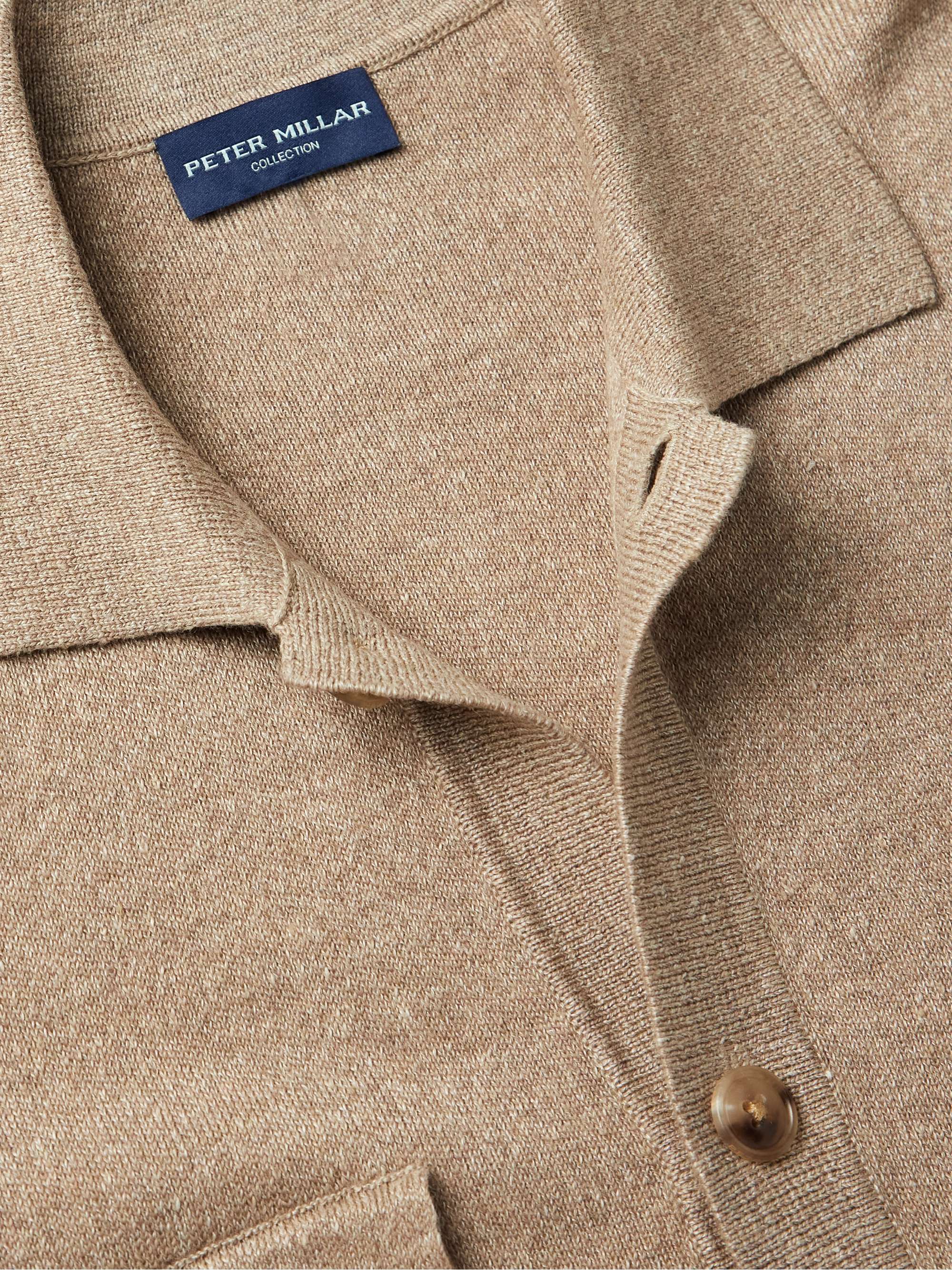PETER MILLAR Musée Slim-Fit Linen and Merino Wool-Blend Shirt Jacket