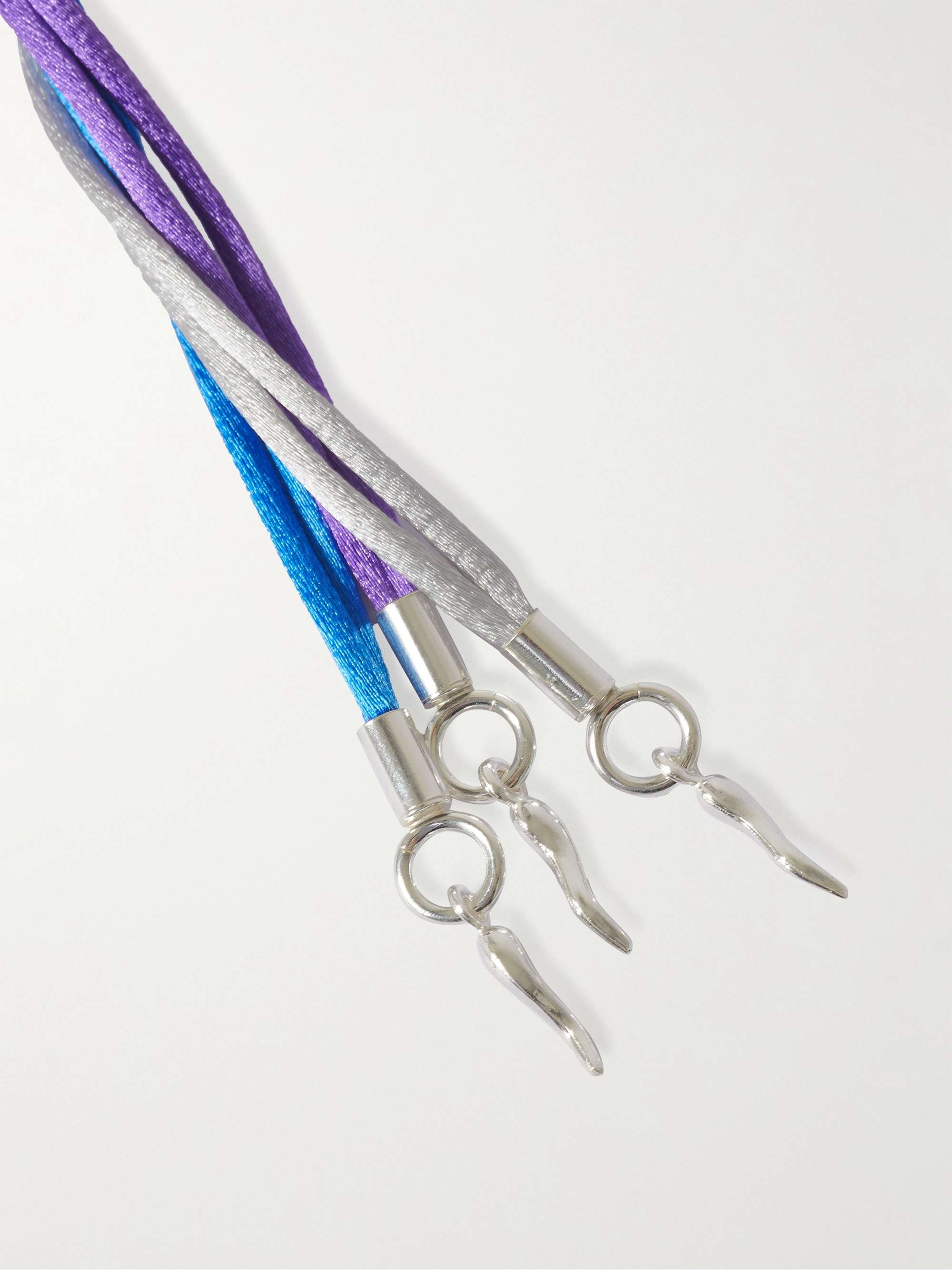 RUBINACCI Set of Three Silk Bracelets