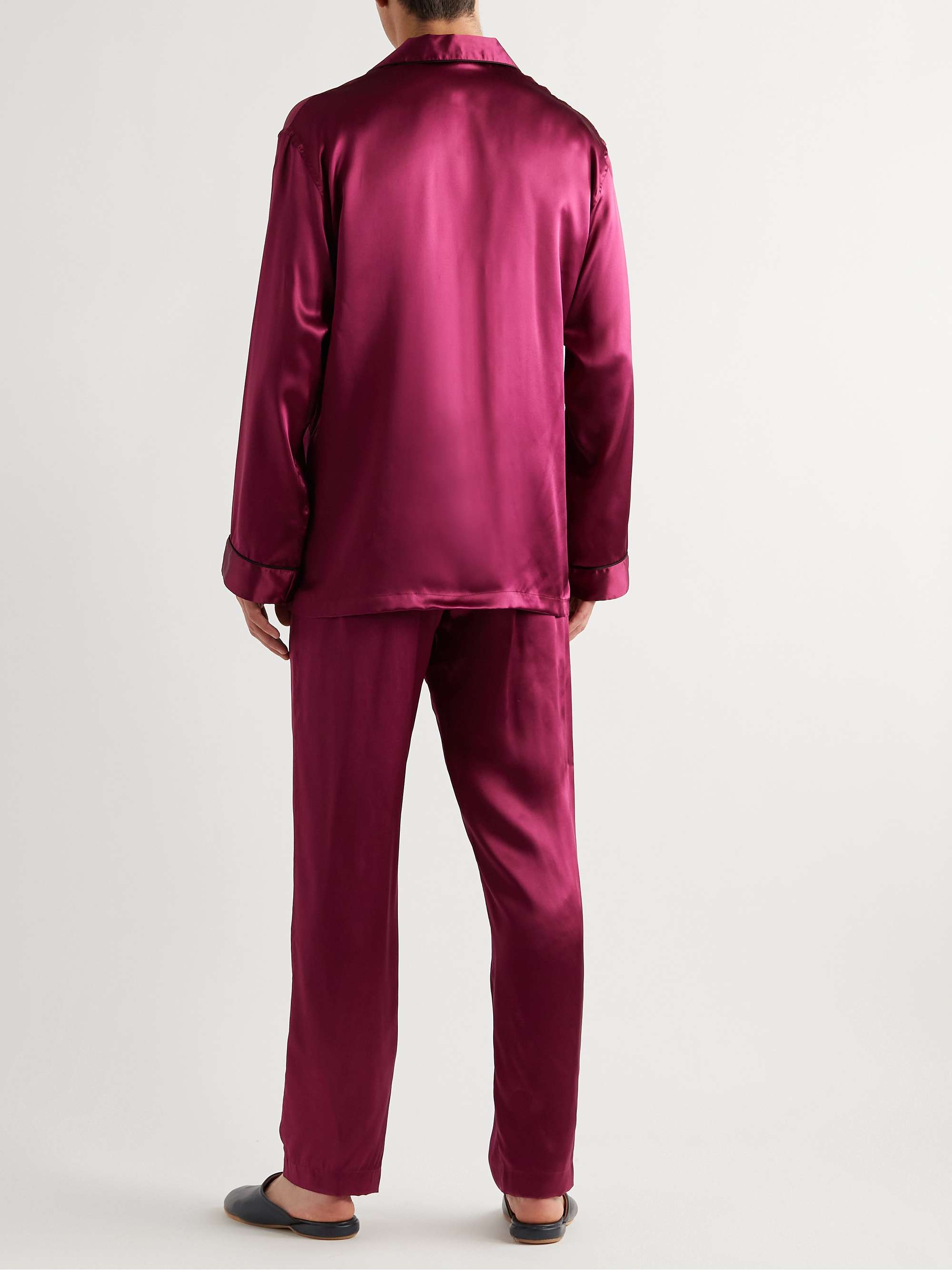 RUBINACCI Silk-Satin Pyjama Set