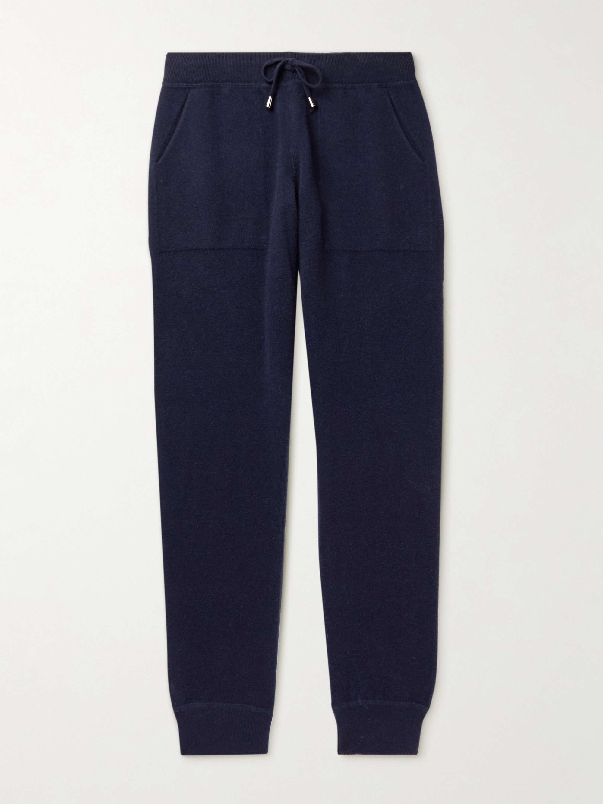 THOM SWEENEY Tapered Wool and Cashmere-Blend Sweatpants