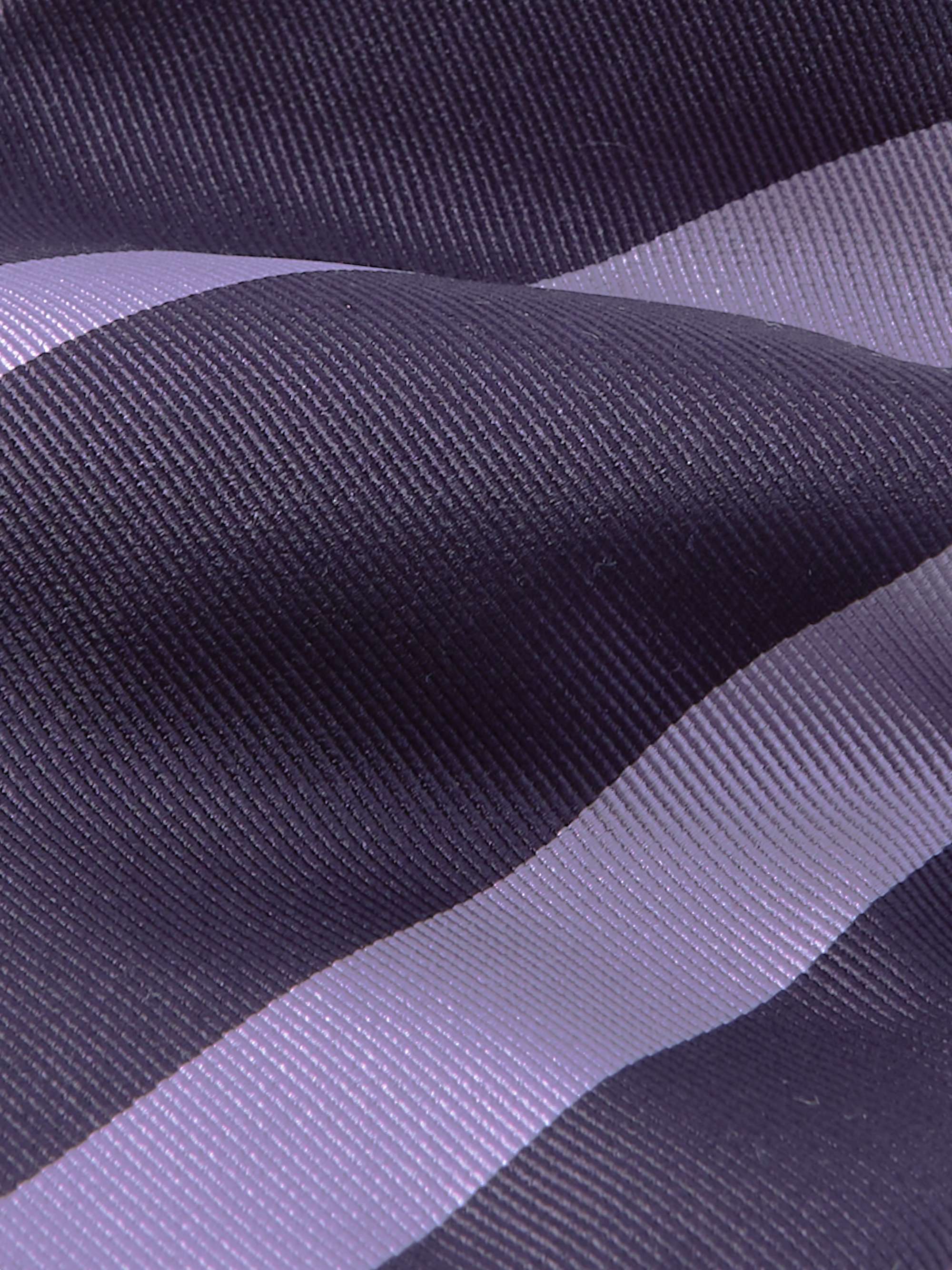 TOM FORD 8cm Striped Silk-Twill Tie