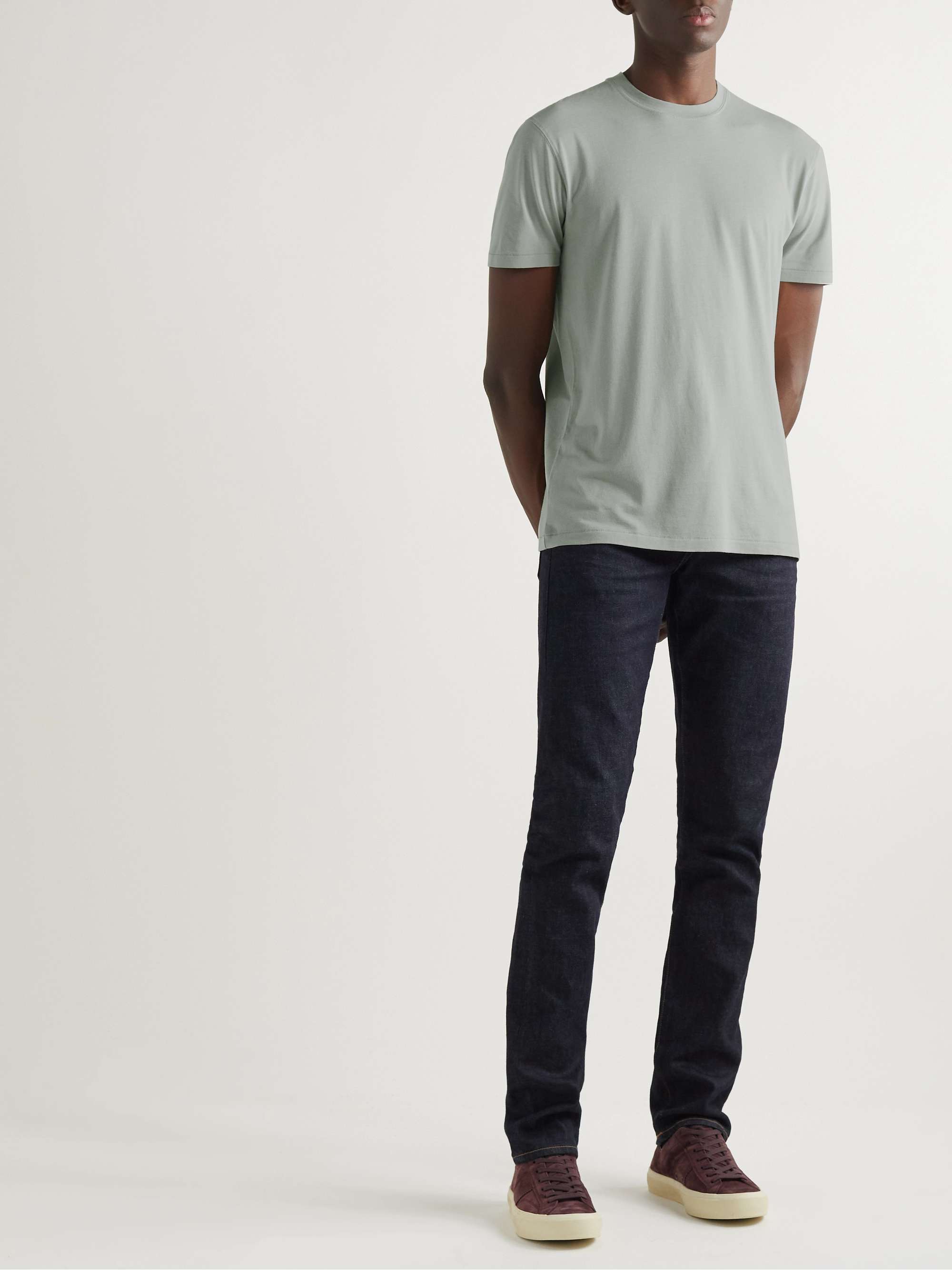 TOM FORD Lyocell and Cotton-Blend Jersey T-Shirt