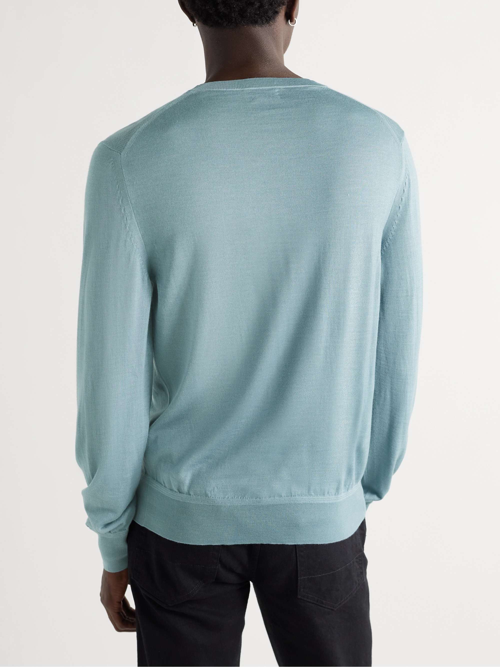 TOM FORD Cashmere and Silk-Blend Sweater