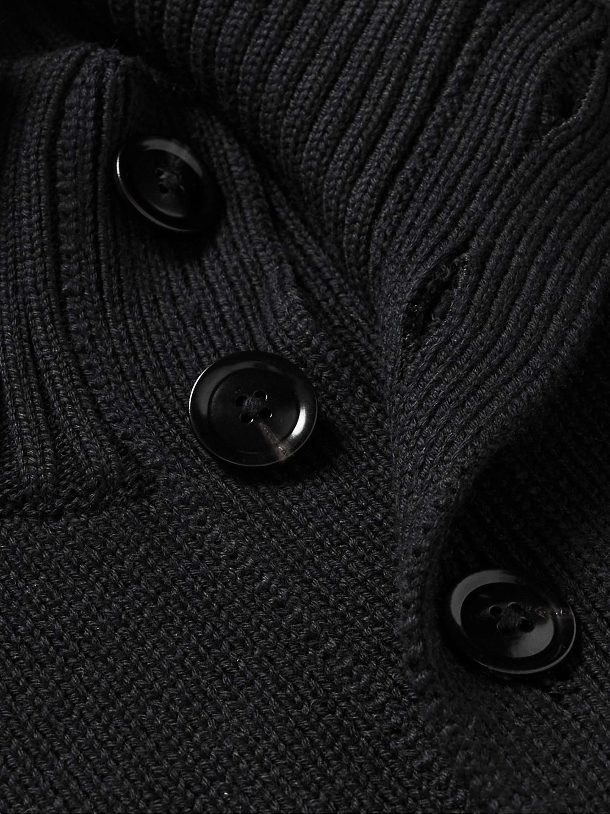 TOM FORD Wool and Silk-Blend Half-Placket Sweater