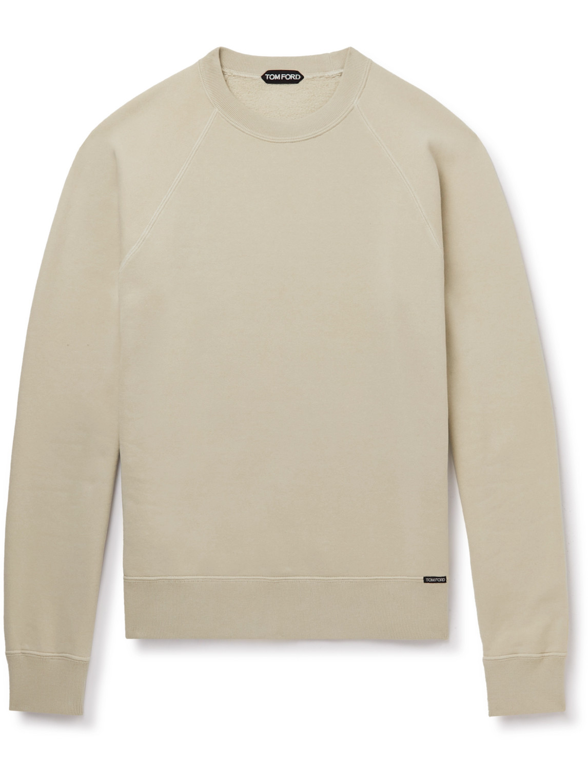 Garment-Dyed Cotton-Jersey Sweatshirt